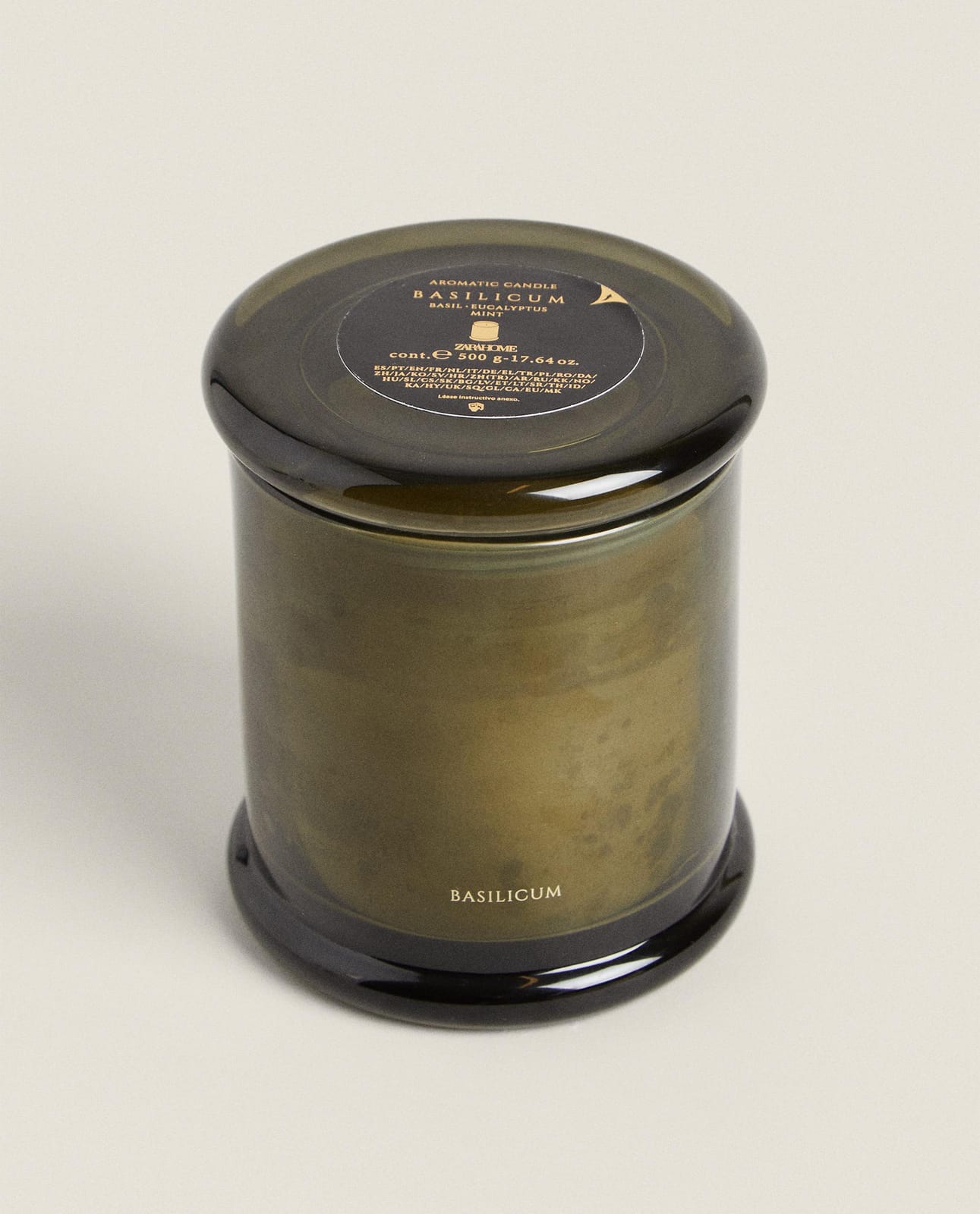 ZARA HOME (500 г) АРОМАТИЧЕСКАЯ СВЕЧА BASILICUM ракурс 5