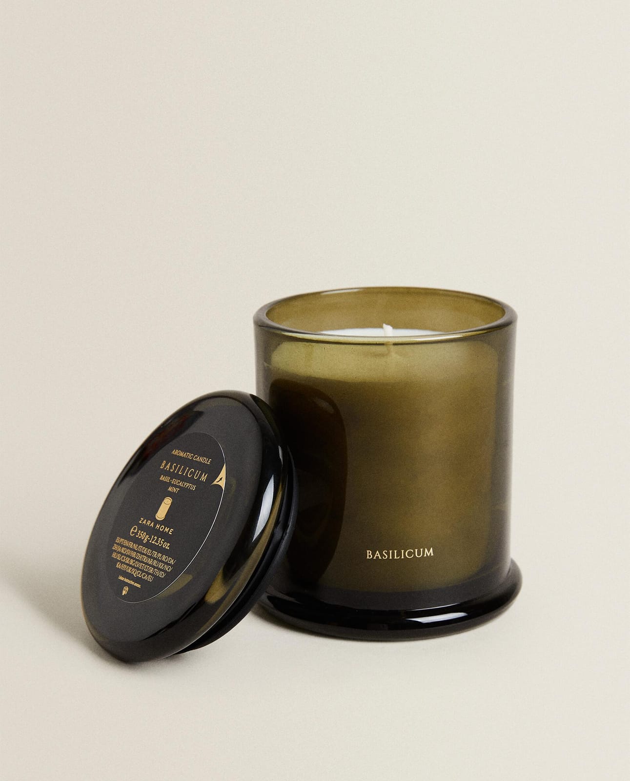 ZARA HOME (350 Г) АРОМАТИЧЕСКАЯ СВЕЧА BASILICUM ракурс 2