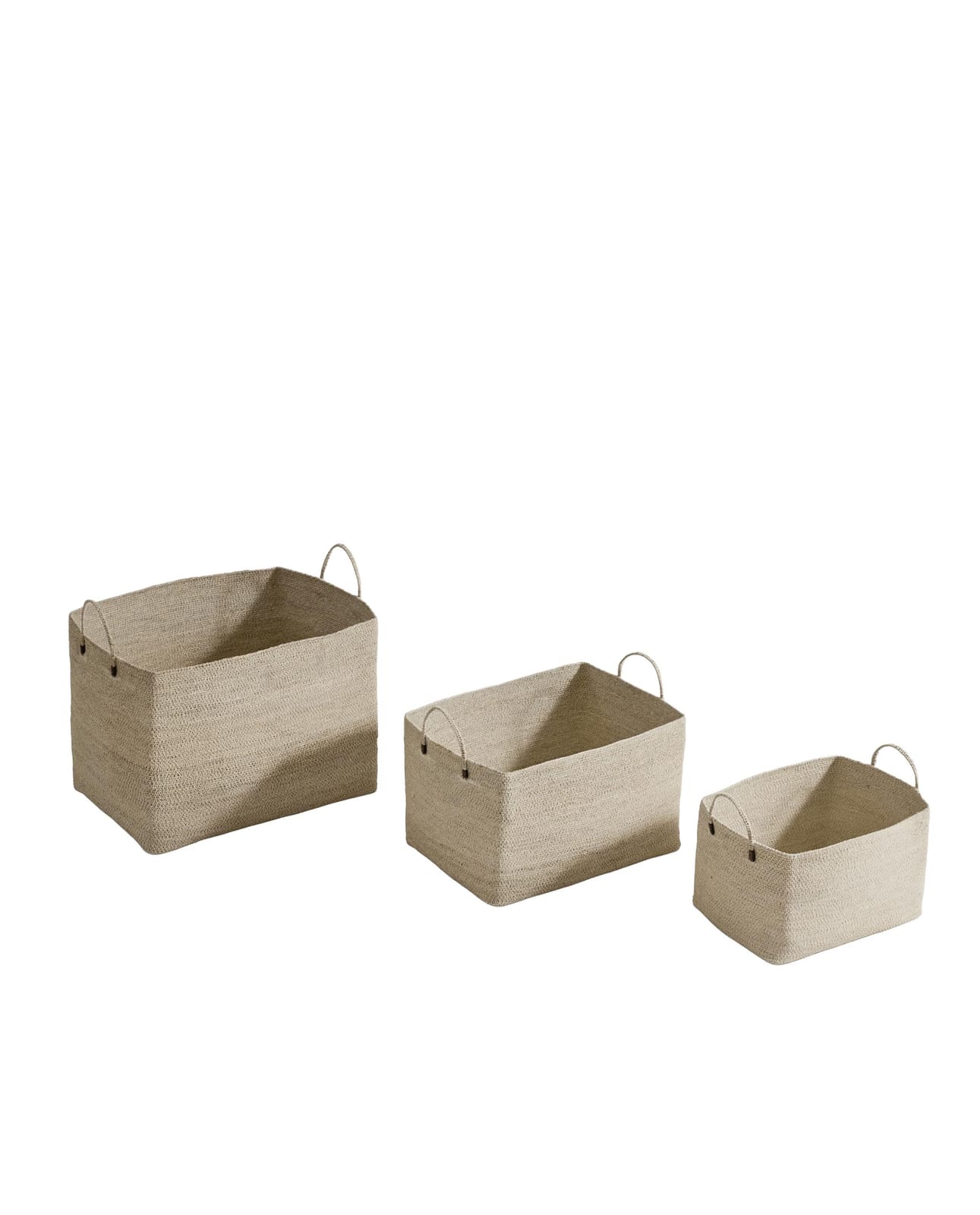 ZARA HOME ПРЯМОУГОЛЬНАЯ КОРЗИНА ИЗ МОРСКОЙ ТРАВЫ ракурс 4