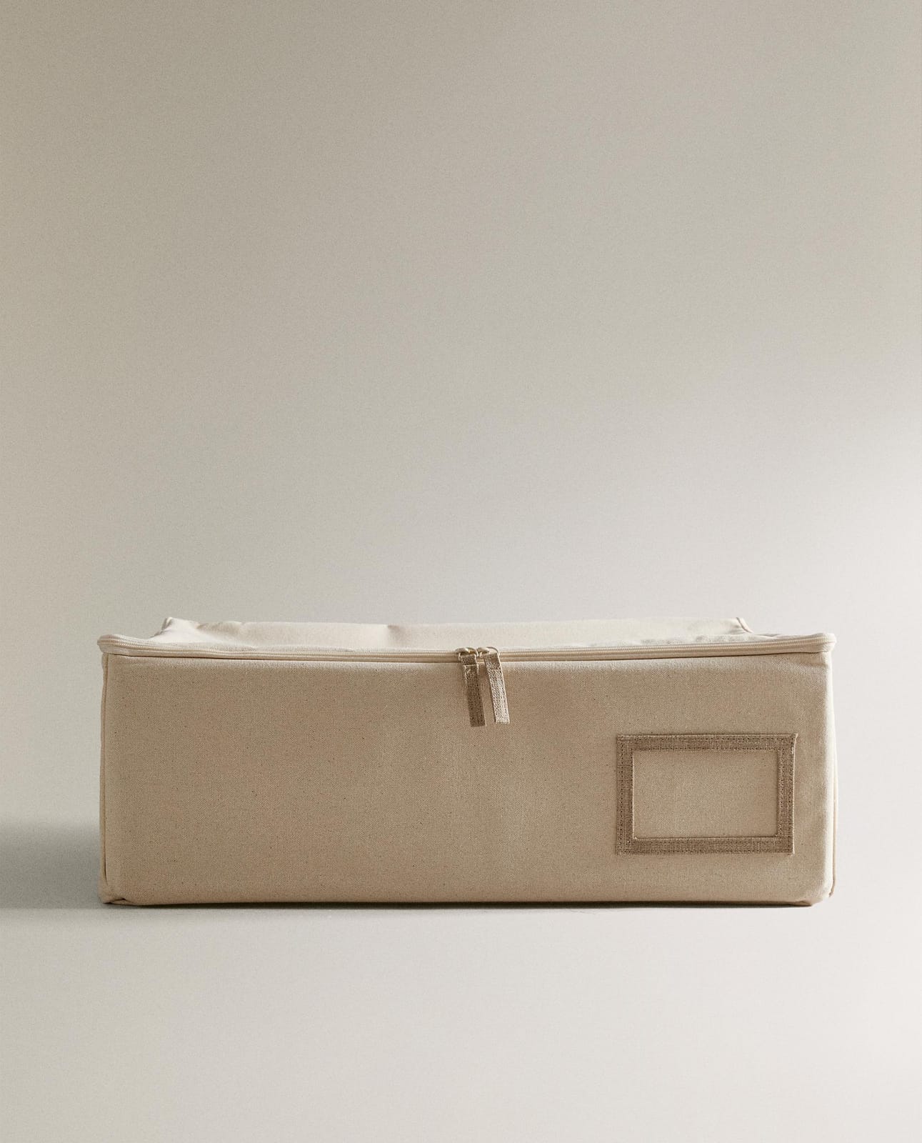 Сумка ZARA HOME СРЕДНЯЯ КОРОБКА ДЛЯ ОРГАНИЗАЦИИ ШКАФА ECRU 18 x 49 x 38 cm