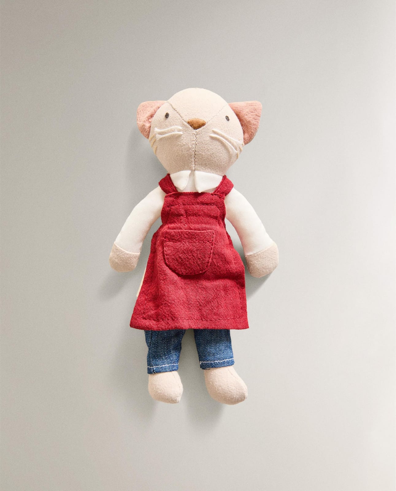 ZARA HOME КОМПЛЕКТ ДЕТСКИХ МАСКОТОК КОШАЧЬЯ СЕМЬЯ (3 ШТ.) ракурс 2