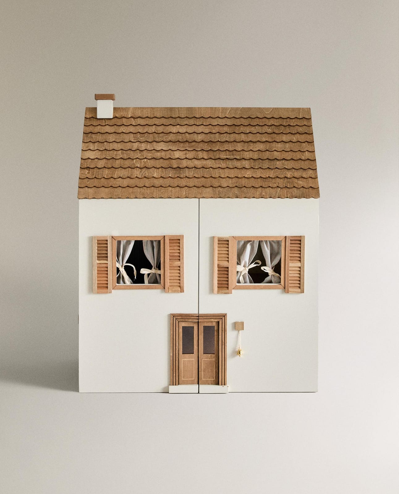 Сюжетно-ролевые игрушки ZARA HOME ИГРУШЕЧНЫЙ ДОМИК ДЛЯ КУКОЛ KREMOWY 69.5 x 30 x 11.5 cm