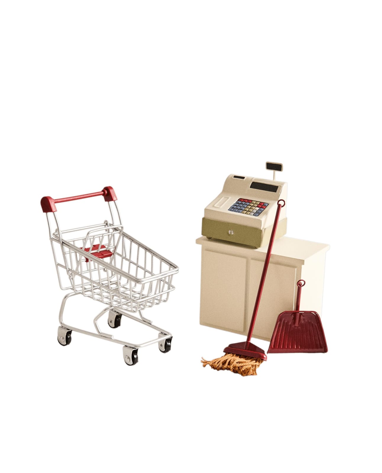 ZARA HOME КОМПЛЕКТ ДЕТСКИХ ИГРОВЫХ АКСЕССУАРОВ СУПЕРМАРКЕТ ракурс 6