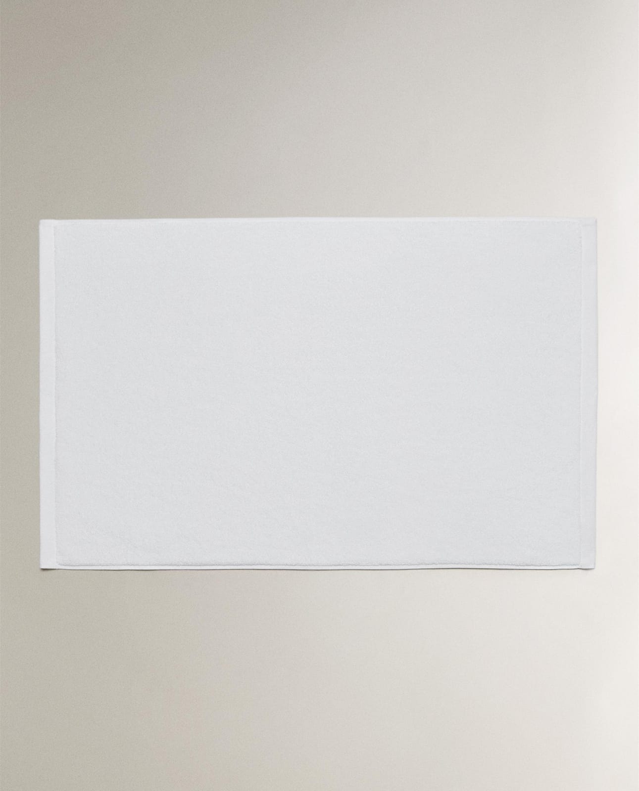Коврик для ванной ZARA HOME из толстой махры BIAŁY 50 x 80 cm