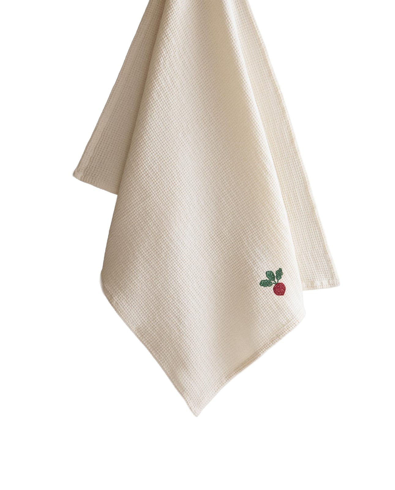 ZARA HOME КУХОННАЯ ТРЯПКА С ГОФРИРОВАННОЙ ФАКТУРОЙ ракурс 2