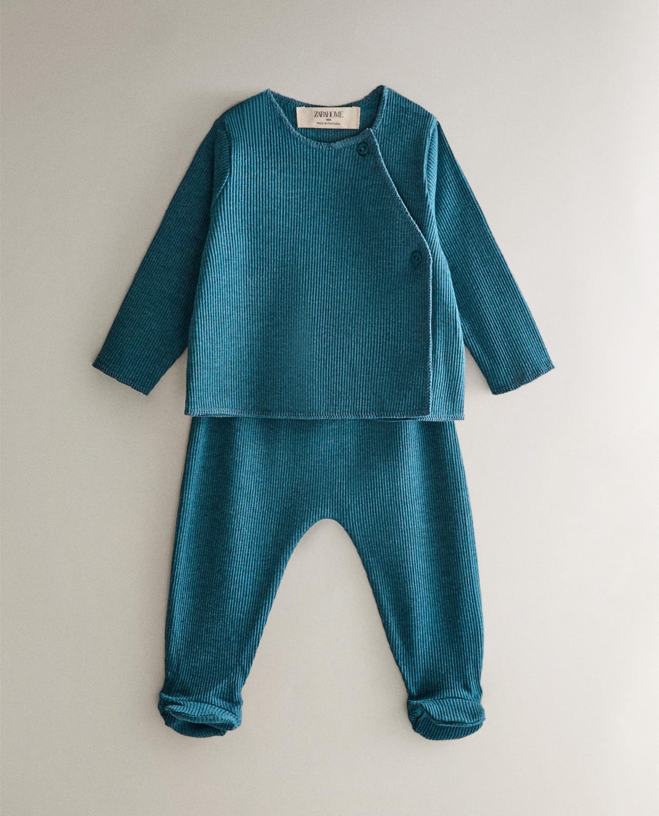 ZARA HOME ТРИКОТАЖНЫЙ КОМПЛЕКТ ДЛЯ МЛАДЕНЦЕВ ракурс 8