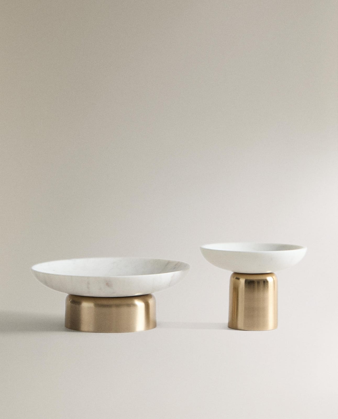 Подставка декоративная ZARA HOME ДЕКОРАТИВНАЯ МИСКА ИЗ МРАМОРА ZŁOTY 11.5 x 15.5 x 15.5 см