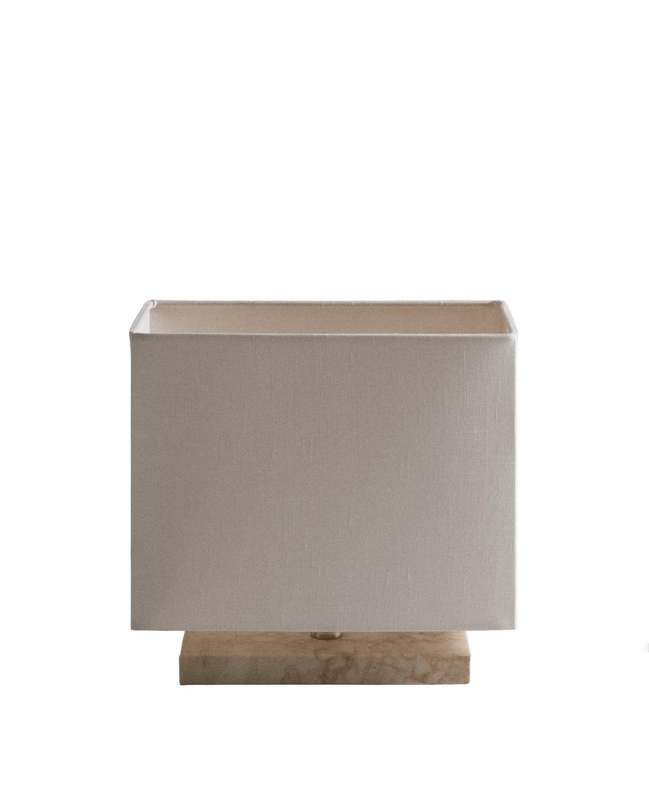 ZARA HOME НАСТОЛЬНАЯ ЛАМПА ИЗ МРАМОРА И ЛЬНА ракурс 4