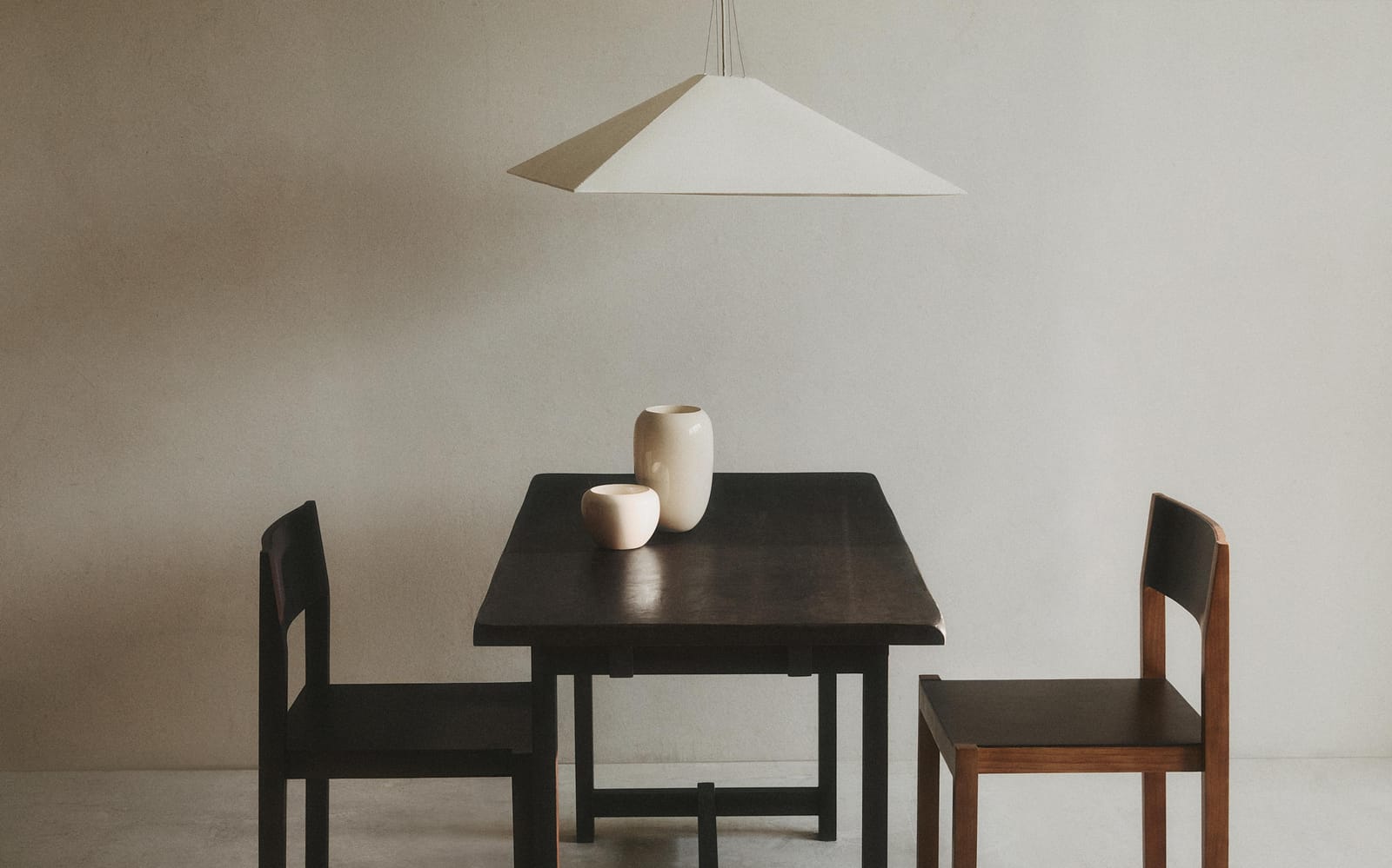 ZARA HOME Геометрическая потолочная лампа из бумаги ракурс 7