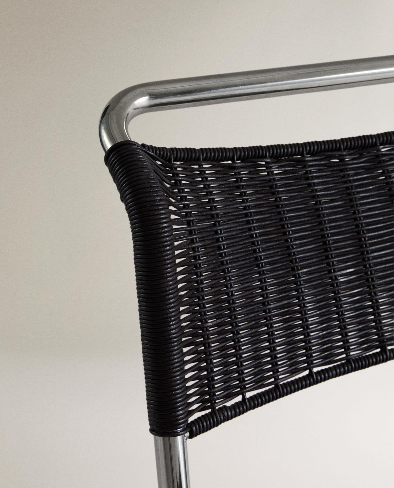 ZARA HOME Кресло из нержавеющей стали и кожи ракурс 5