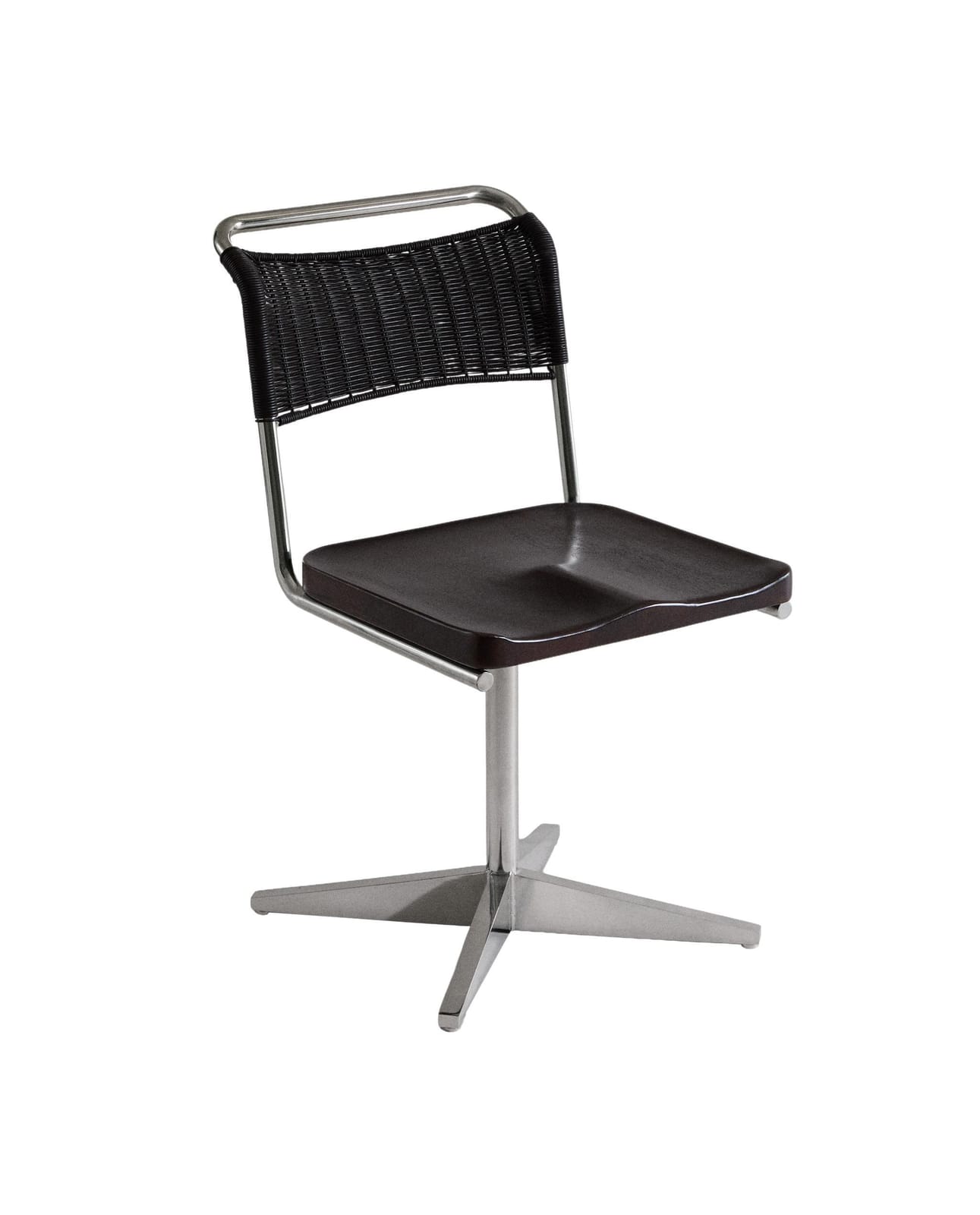 ZARA HOME Кресло из нержавеющей стали и кожи ракурс 4