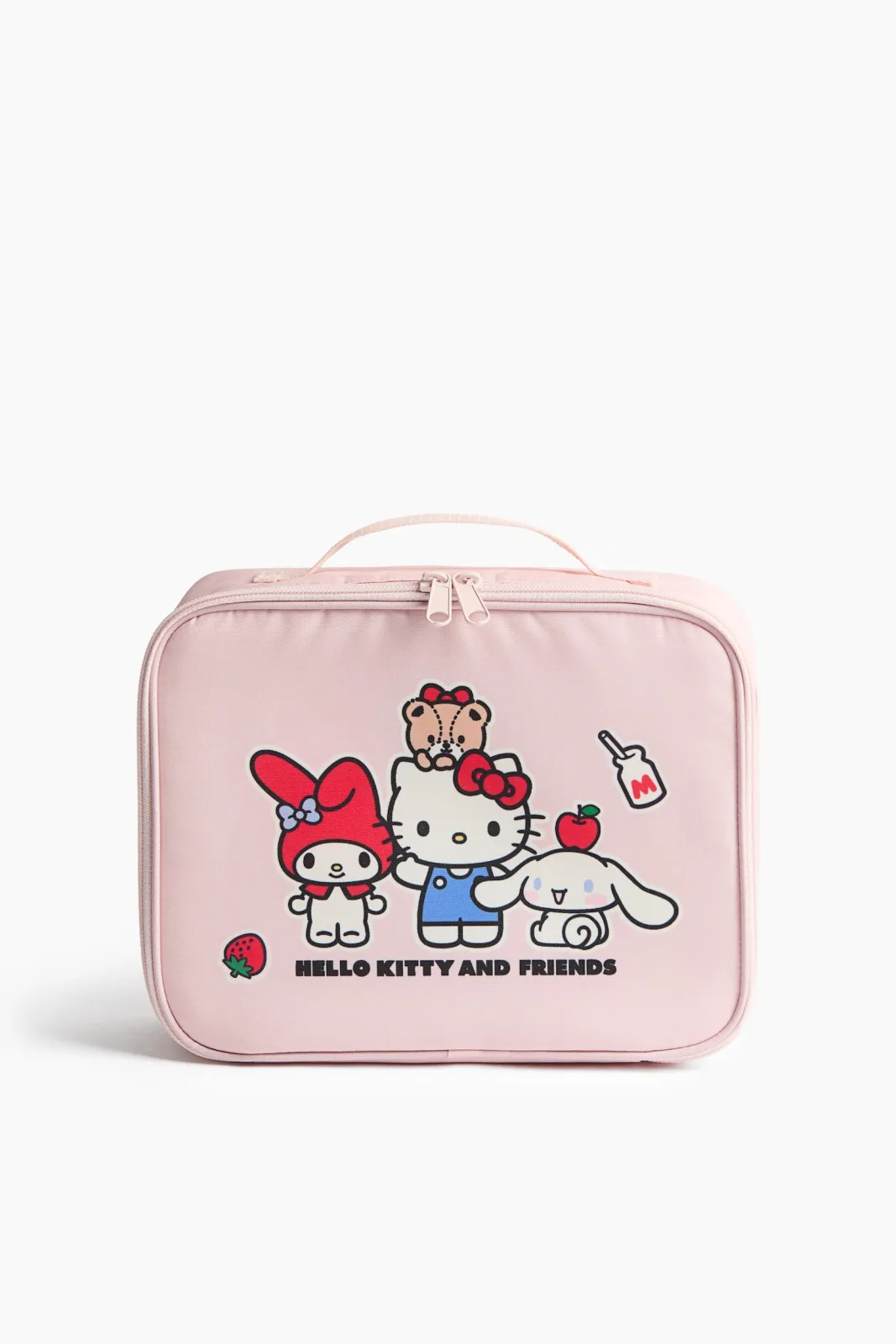 Детская термосумка H&M с Hello Kitty, размер 24.5х9х19 см, цвет светло-розовый - 1347655002 ракурс 2