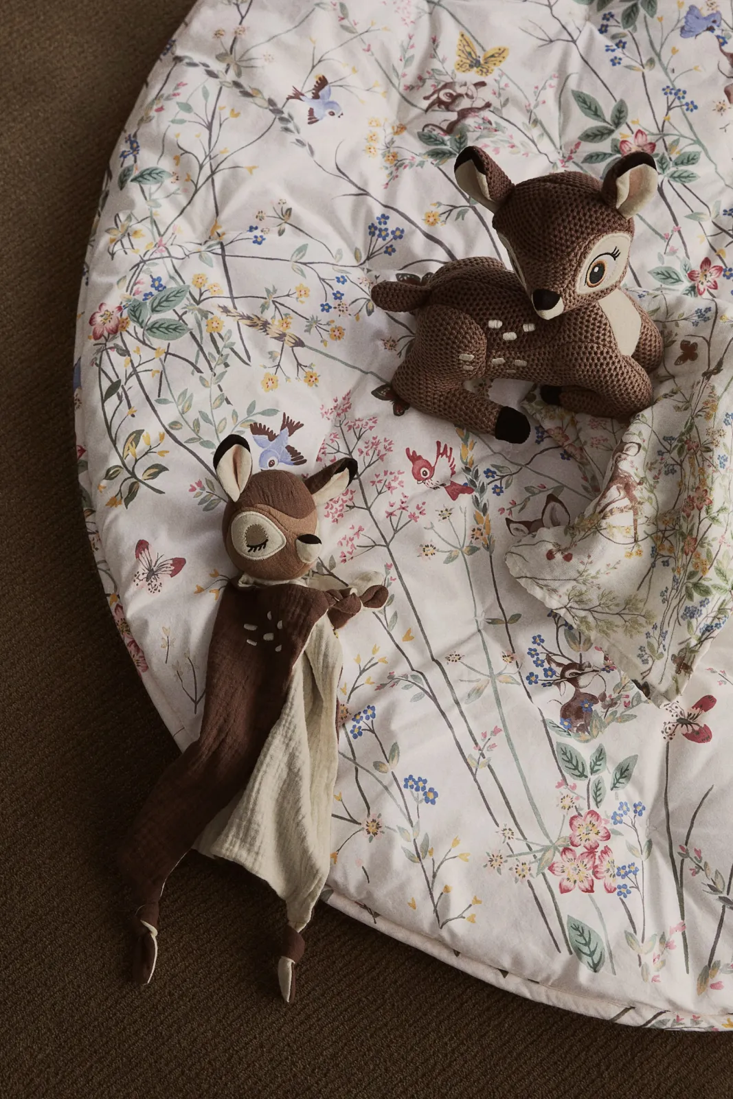 Детская вязаная погремушка H&M - Бэмби (Bambi Disney), размер 17х11х16 см - 1250219001 ракурс 4