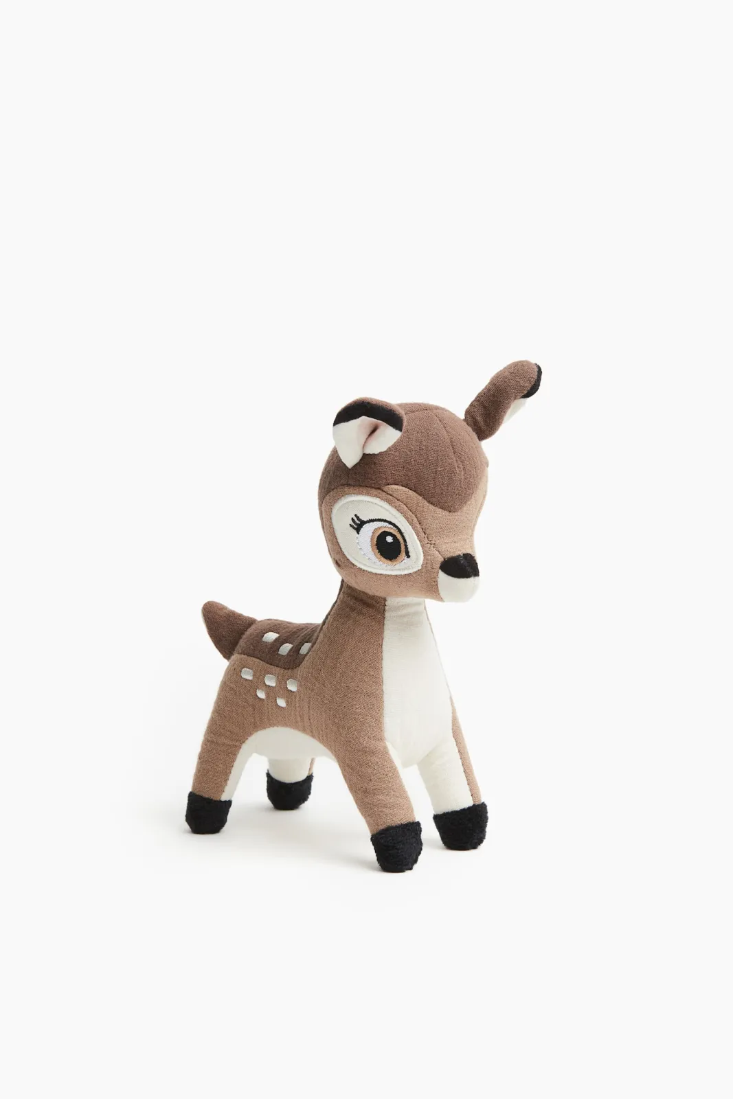 Детская хлопковая погремушка H&M - Бэмби (Bambi Disney), размер 10х8х18 см - 1250221001 ракурс 2