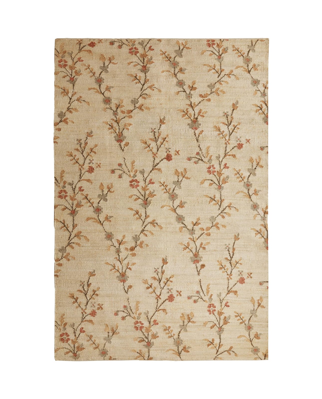 ZARA HOME DYWAN Z JUTY W KWIATY ракурс 6