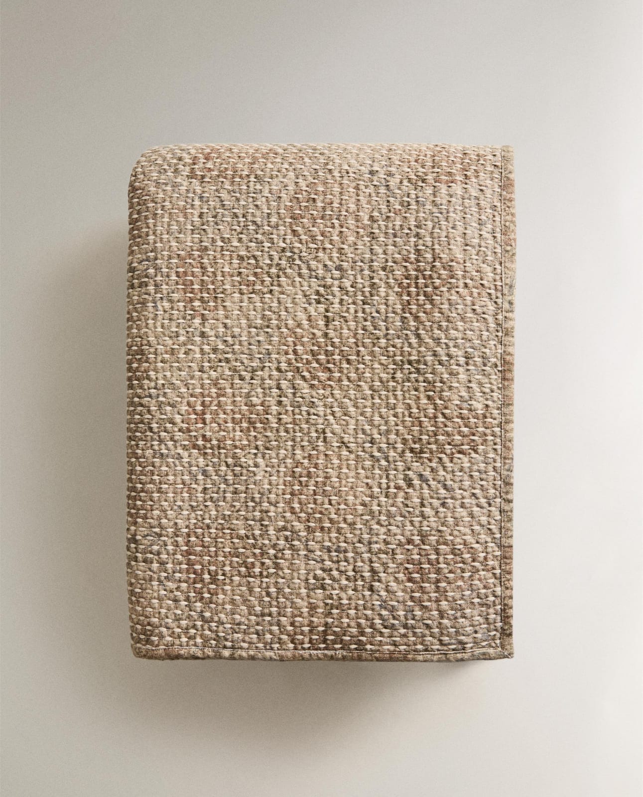 ZARA HOME ПЛЕД ТЕКСТУРИРОВАННЫЙ ракурс 3