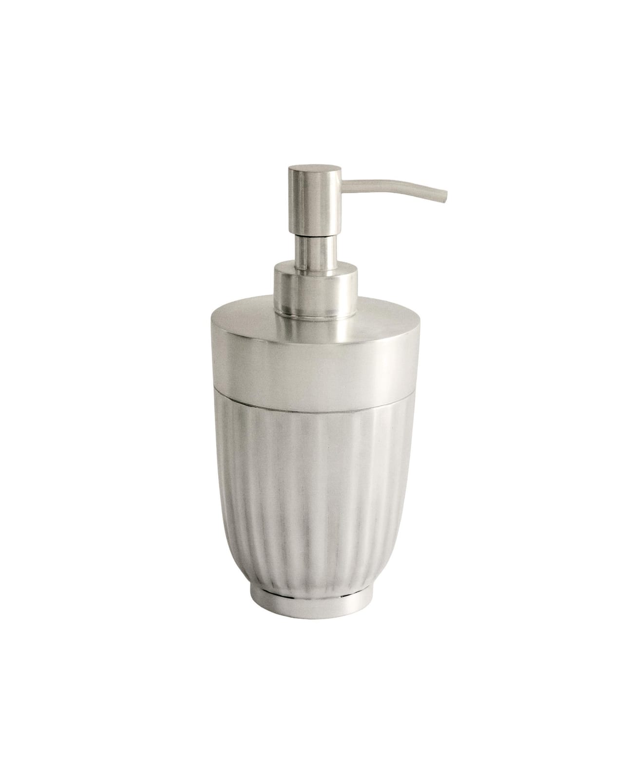 ZARA HOME МЕТАЛЛИЧЕСКИЙ ДОЗАТОР ДЛЯ МЫЛА С ВОЛНИСТЫМ УЗОРОМ ракурс 4