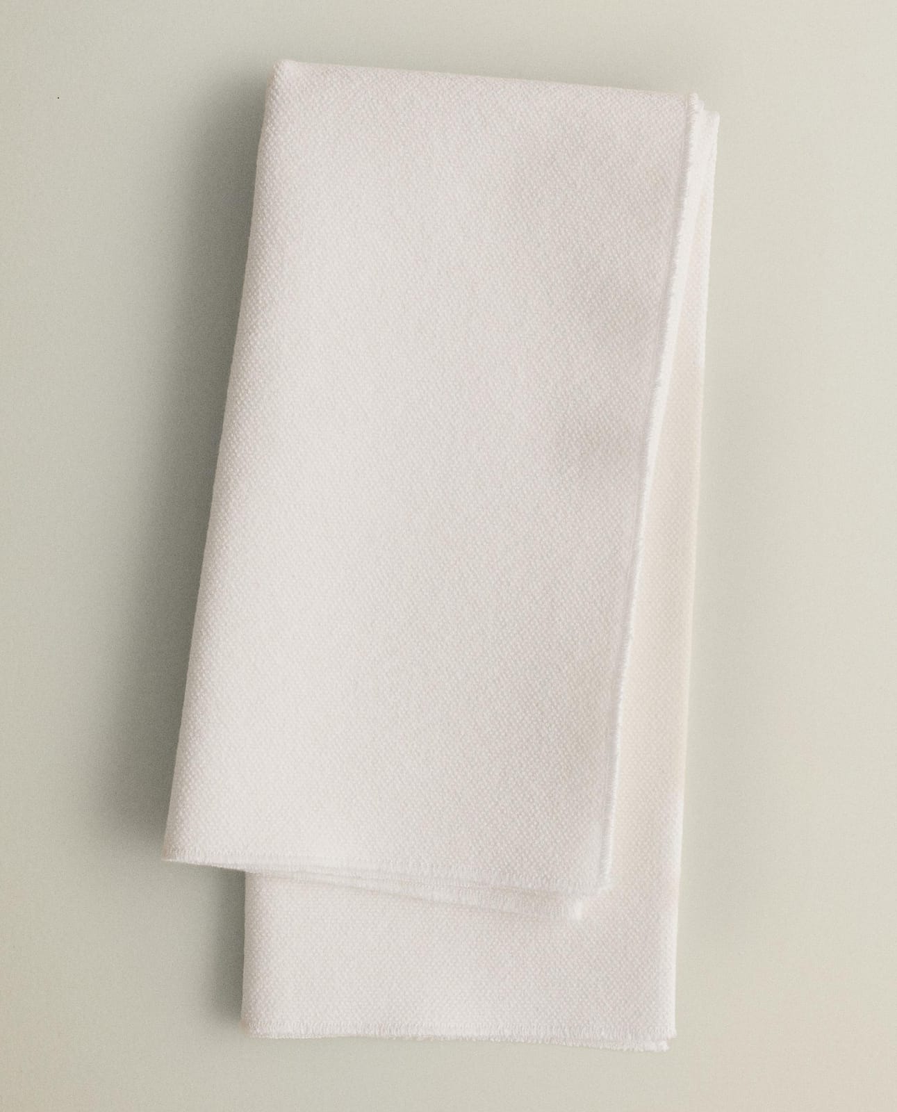 ZARA HOME САЛФЕТКИ ИЗ ТОЛСТОГО ХЛОПКА (КОМПЛЕКТ 2 ШТ.) ракурс 4