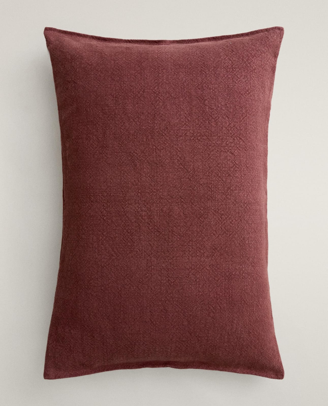 Декоративная наволочка ZARA HOME, наволочка для подушки из джута, розовая, 50 x 75 см