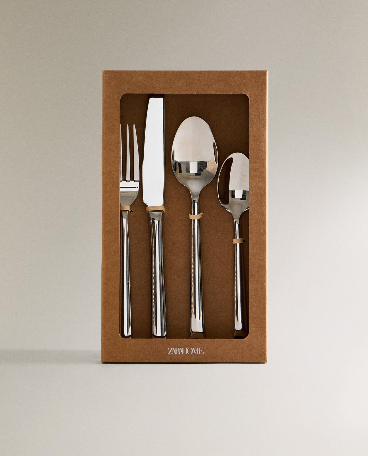 ZARA HOME 4-ЭЛЕМЕНТНЫЙ КОМПЛЕКТ СТОЛОВЫХ ПРИБОРОВ ИЗ КОВАНОЙ СТАЛИ ракурс 6