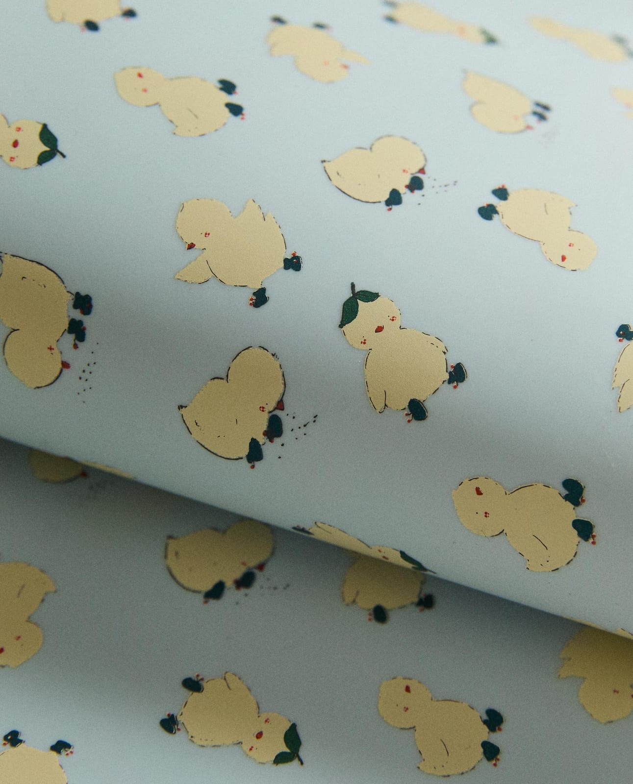 ZARA HOME ДЕТСКАЯ СИЛИКОНОВАЯ ПОДСТАВКА С ЦЫПЛЯТАМИ ракурс 2