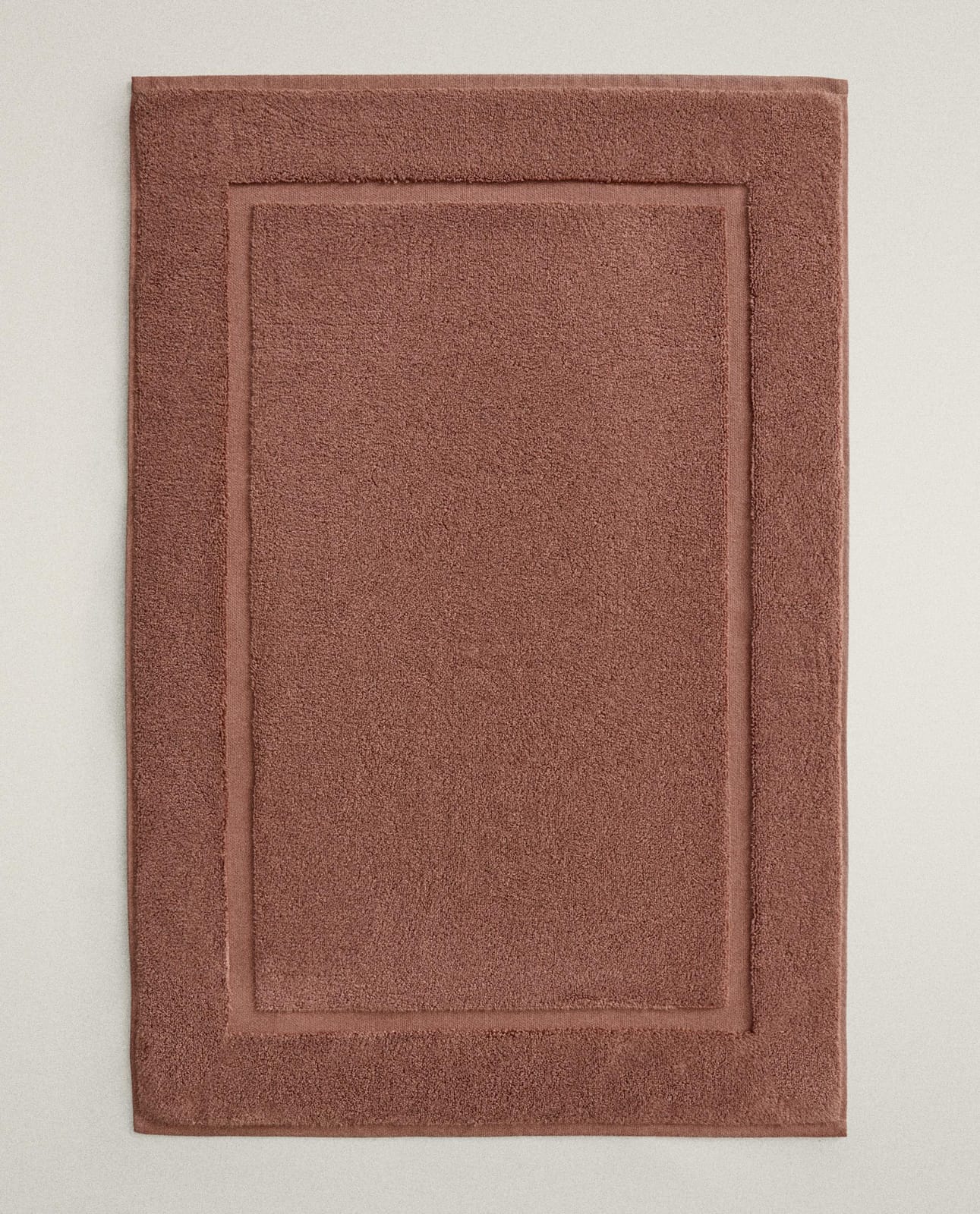 Коврик для ванной ZARA HOME из мягкого махра CIEMNY TEJA 60 x 90 см