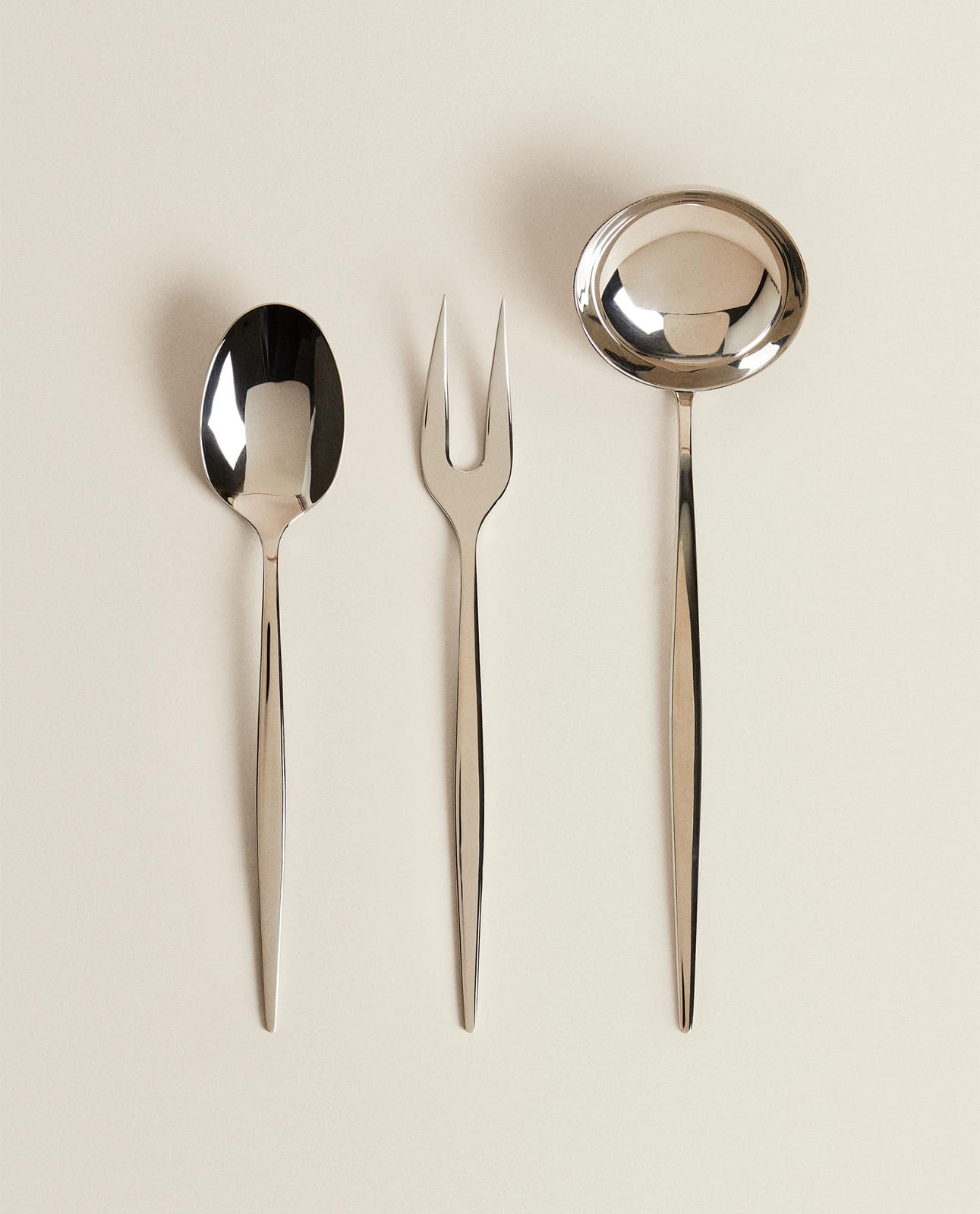 ZARA HOME ПОЛОВНИК ДЛЯ СУПА С ОЧЕНЬ ТОНКОЙ РУЧКОЙ ракурс 5