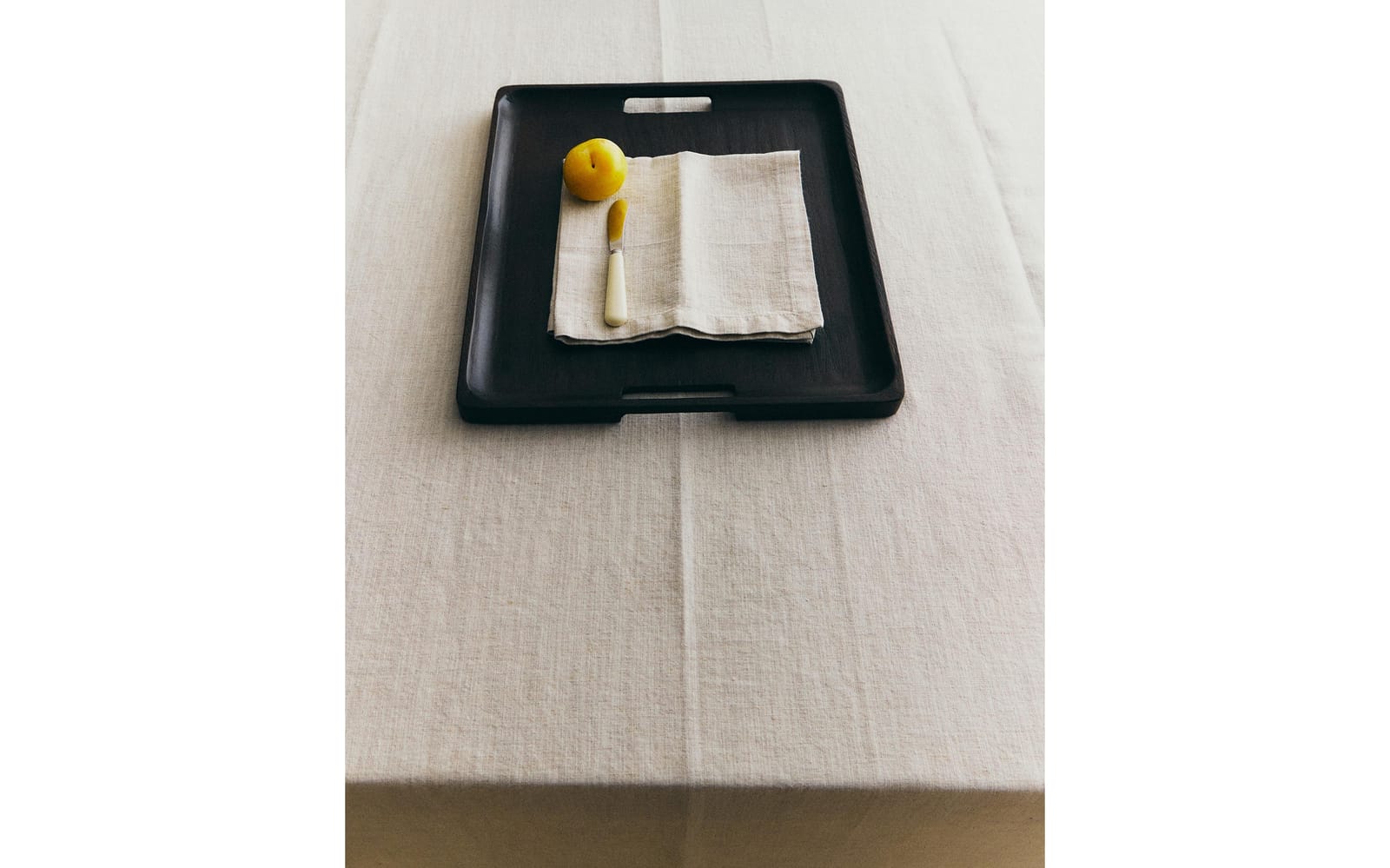 ZARA HOME СКАТЕРТЬ ИЗ ЛЬНА С ЭФФЕКТОМ ВЫЦВЕТАНИЯ ракурс 9