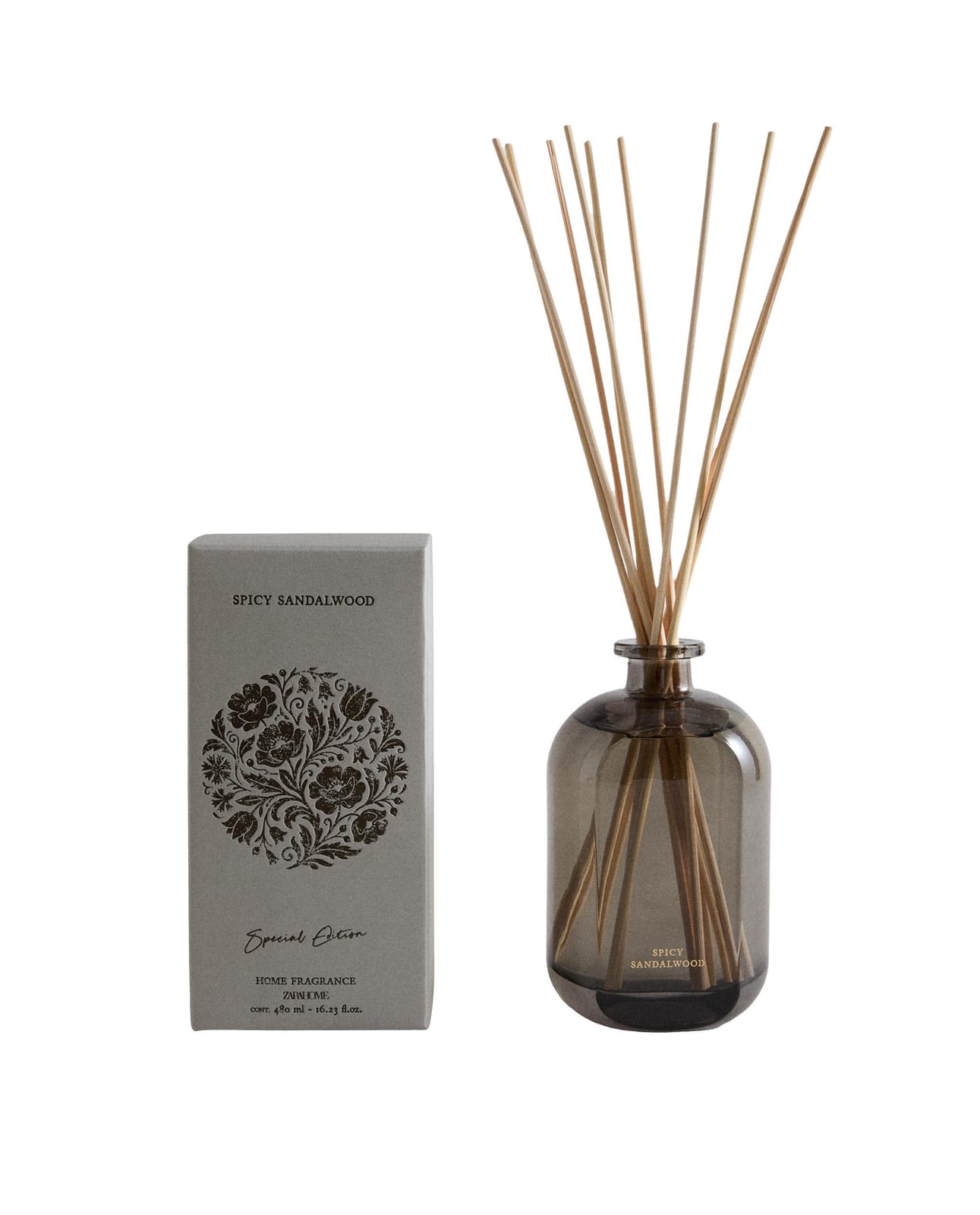 ZARA HOME (480 ML) АРОМАТИЧЕСКИЕ ПАЛОЧКИ SPICY SANDALWOOD ракурс 6