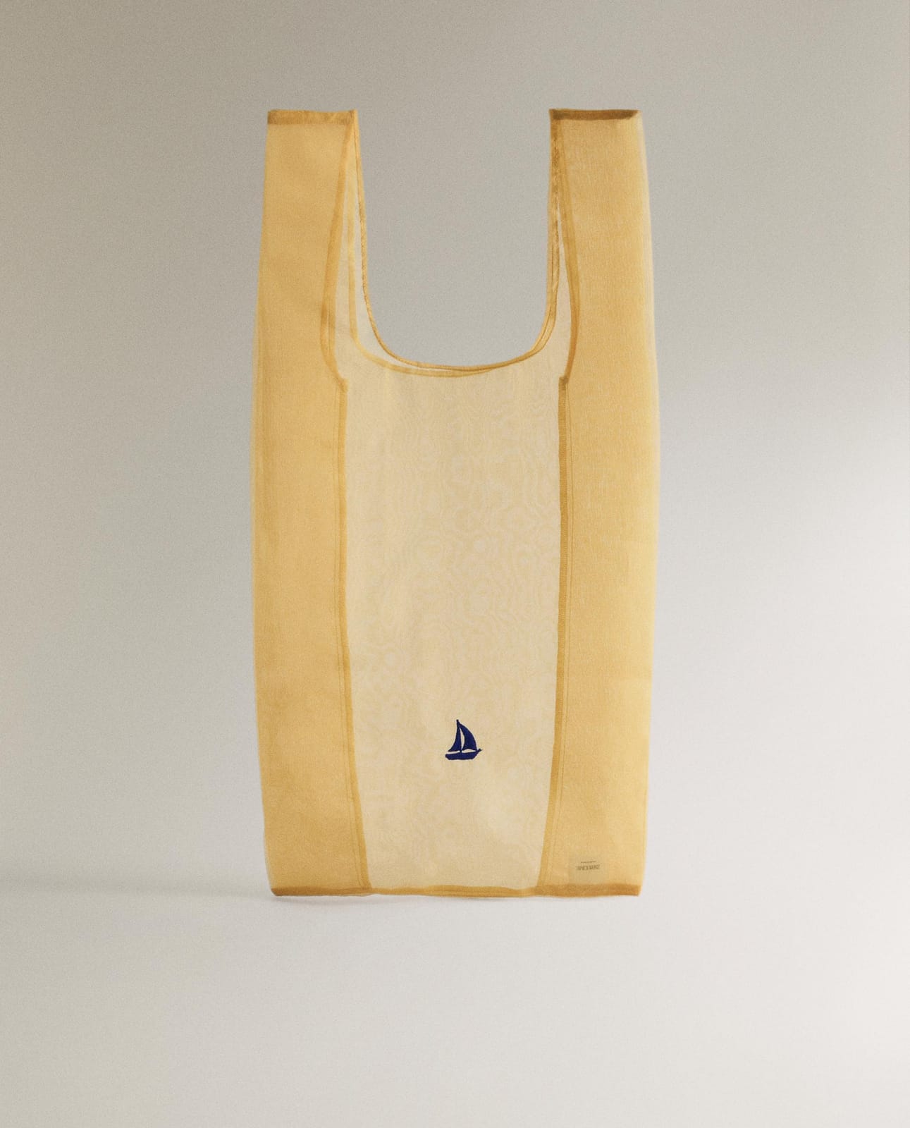Сумка ZARA HOME СУМКА С ВЫШИТОЙ ЛОДКОЙ ŻÓŁTY 1 x 27 x 55 cm