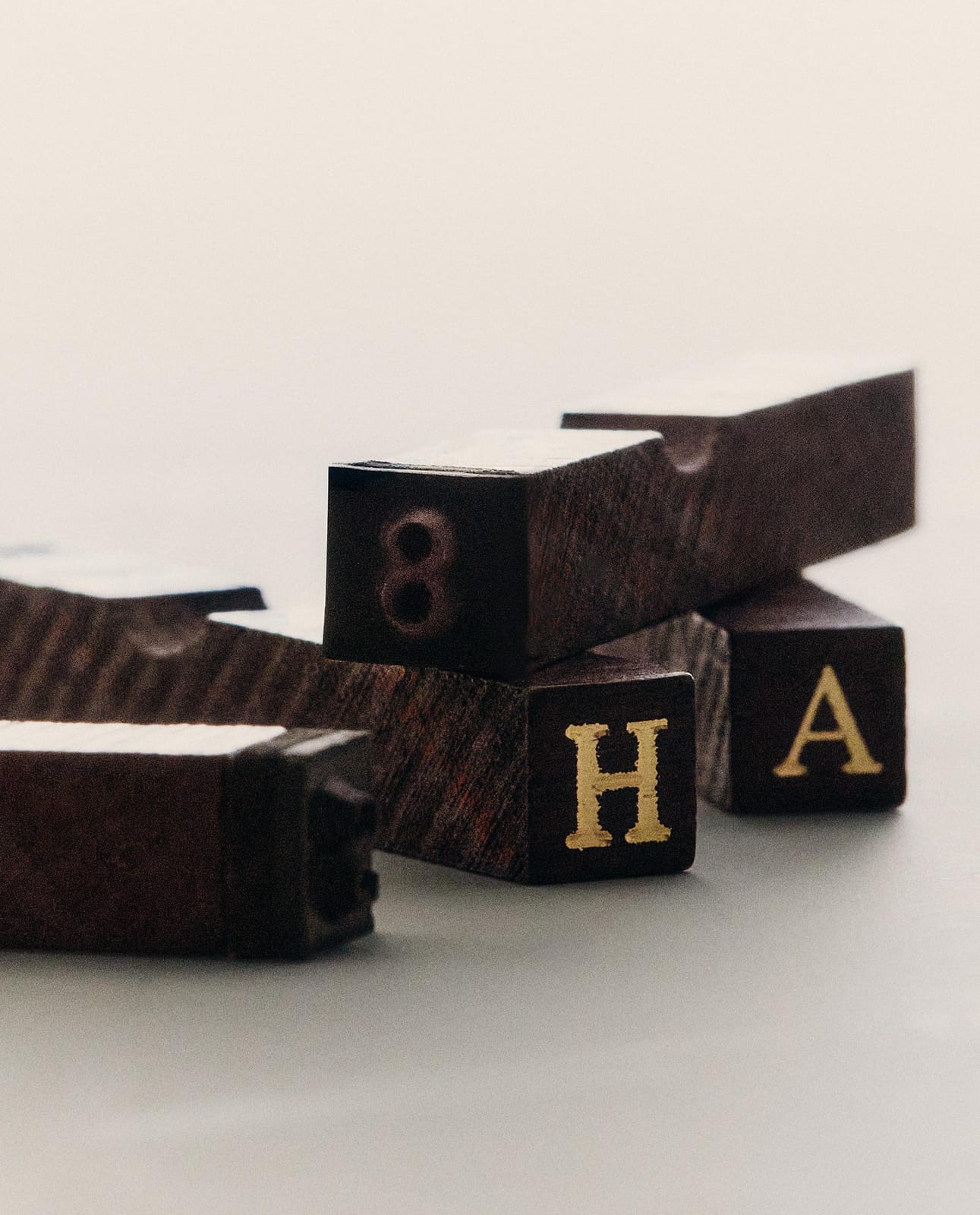 ZARA HOME НАБОР АЛФАВИТНЫХ ШТАМПОВ (36 ШТ.) ракурс 7
