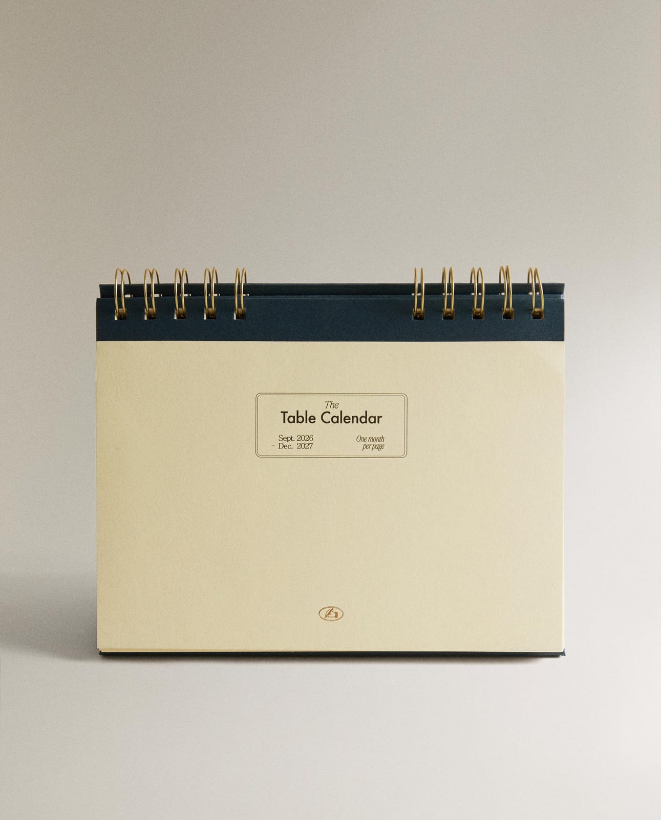 Канцелярский набор ZARA HOME настольный календарь на спирали ECRU 15 x 20.3 x 2 cm