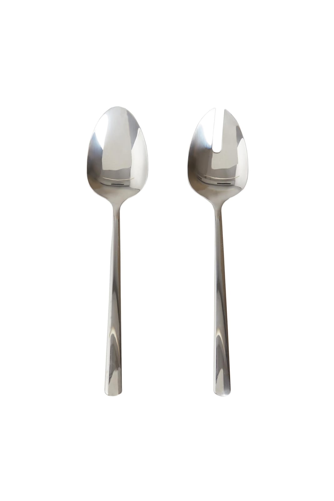 ZARA HOME КОМПЛЕКТ ПРИБОРОВ ДЛЯ САЛАТА ИЗ СТАЛИ С БЛЕСКОМ (2 ШТ.) ракурс 2
