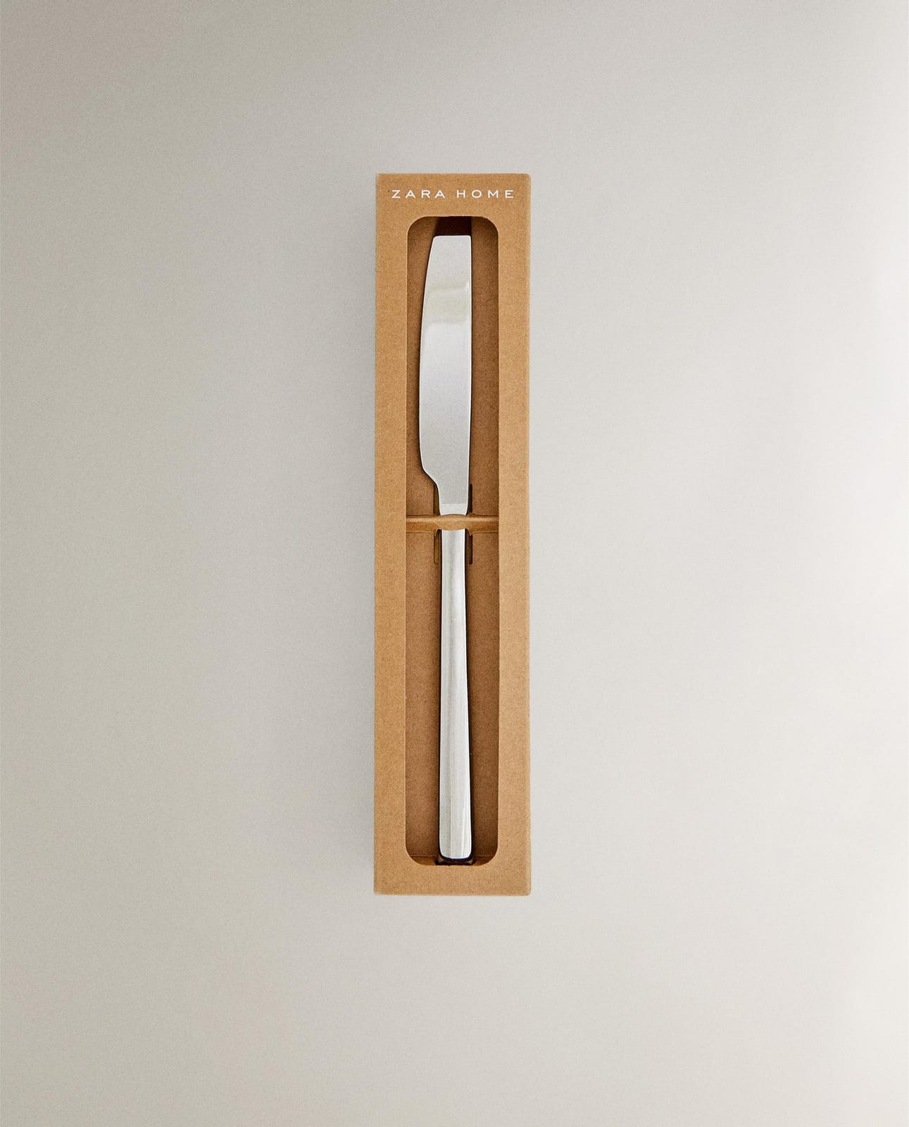 ZARA HOME КОМПЛЕКТ 4 НОЖЕЙ ИЗ СТАЛИ С БЛЕСКОМ ракурс 6