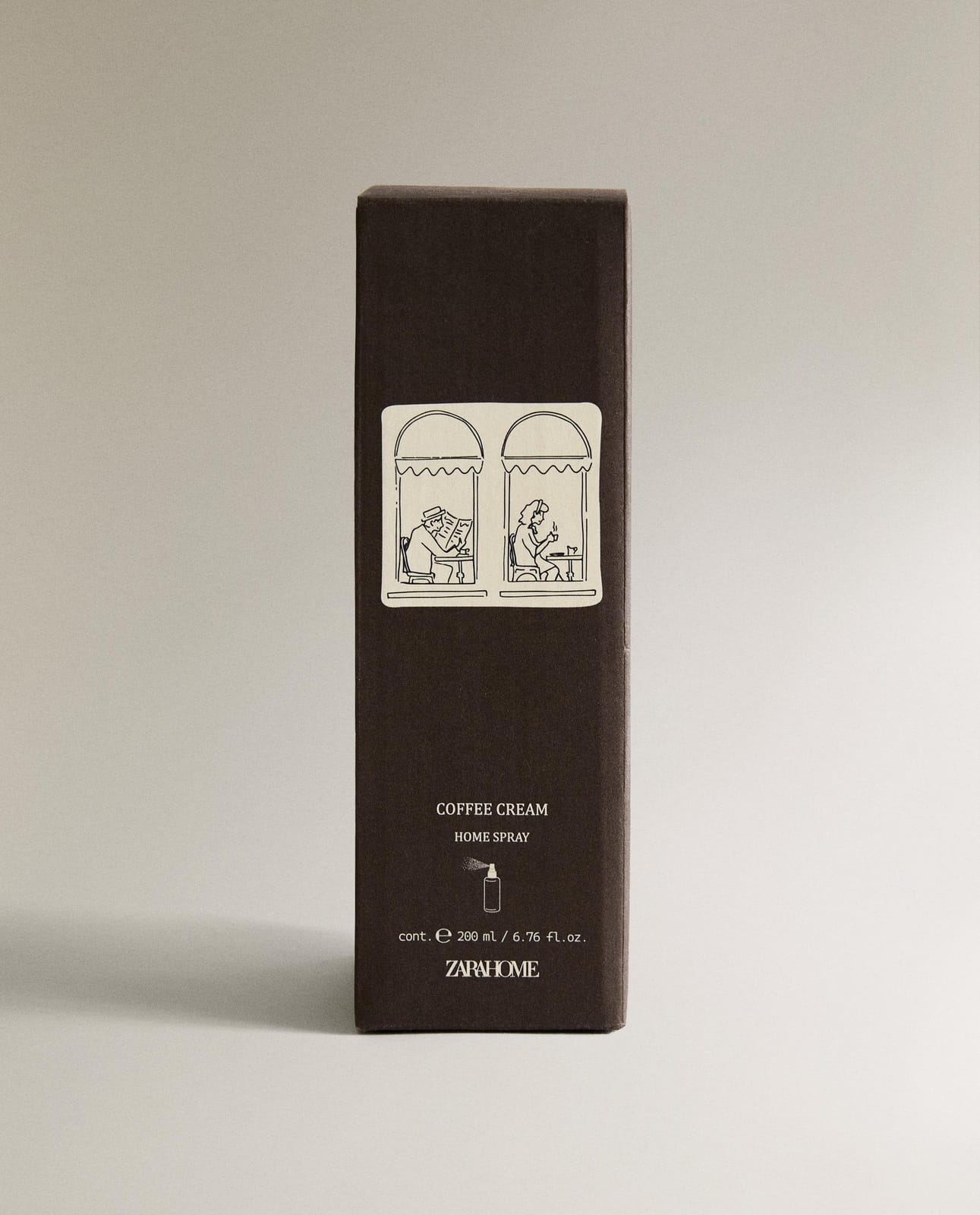 ZARA HOME (200 ML) СПРЕЙ ДЛЯ ПОМЕЩЕНИЙ COFFEE CREAM ракурс 4