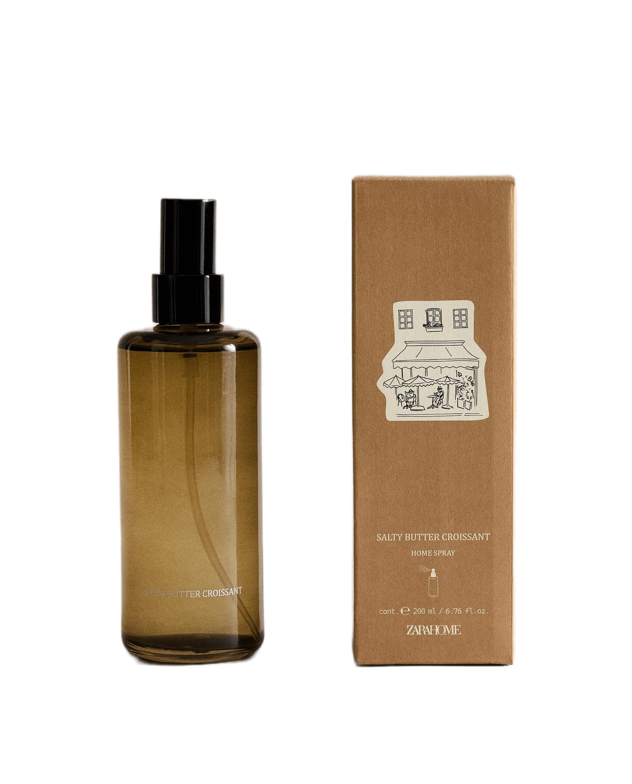 ZARA HOME (200 ML) ОСВЕЖИТЕЛЬ В СПРЕЕ SALTY BUTTER CROISSANT ракурс 5