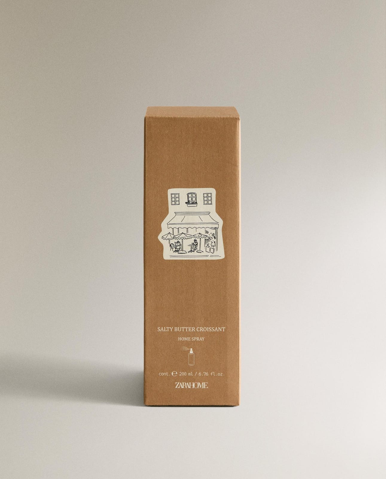 ZARA HOME (200 ML) ОСВЕЖИТЕЛЬ В СПРЕЕ SALTY BUTTER CROISSANT ракурс 4