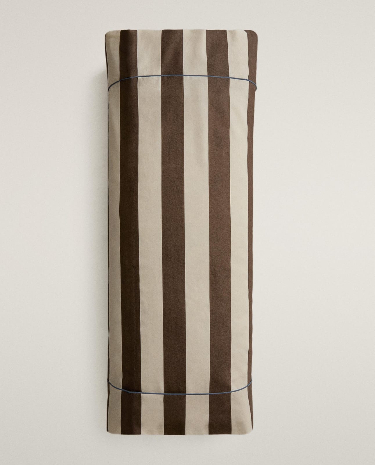 ZARA HOME НАВОЛОЧКА ИЗ ХЛОПКА С ЭФФЕКТОМ СТИРКИ В ПОЛОСКУ ракурс 4