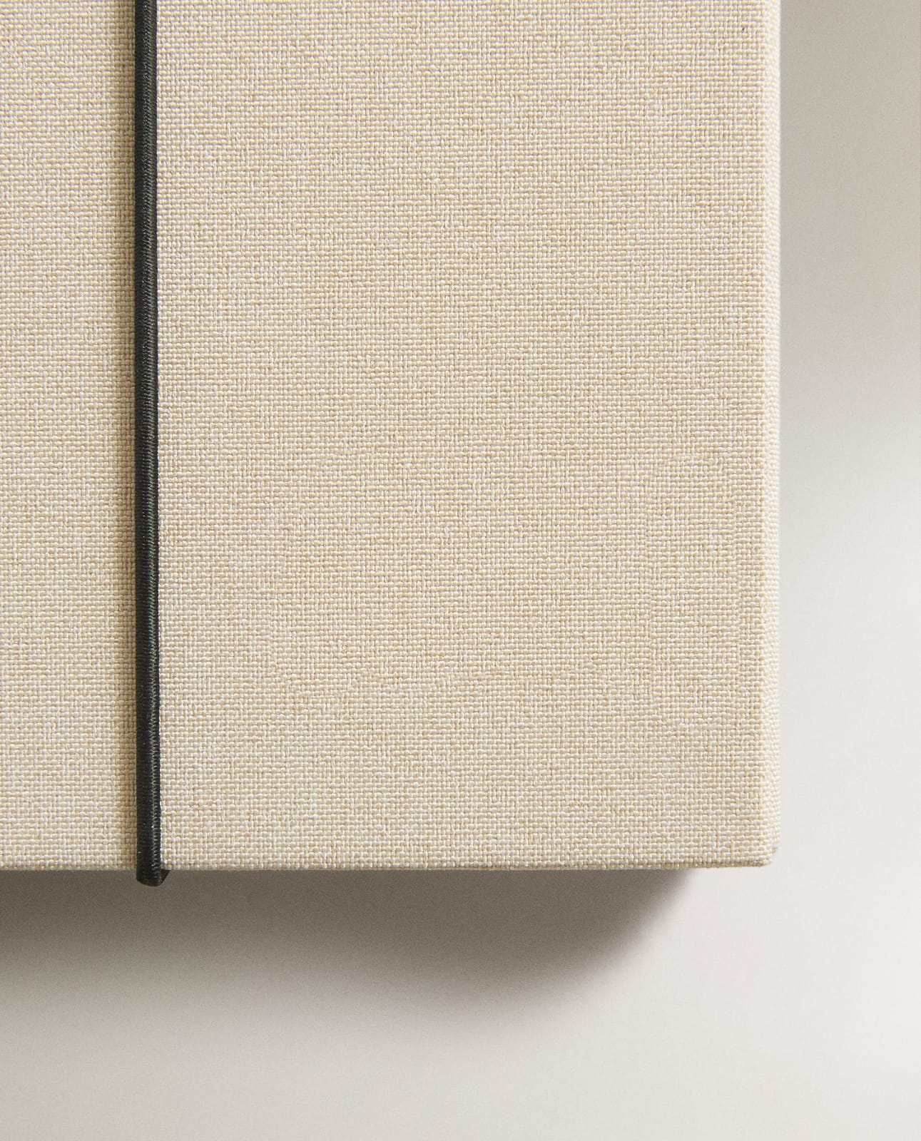 ZARA HOME ЛЬНЯНАЯ ПАПКА С ЗАСТЕЖКОЙ ракурс 8