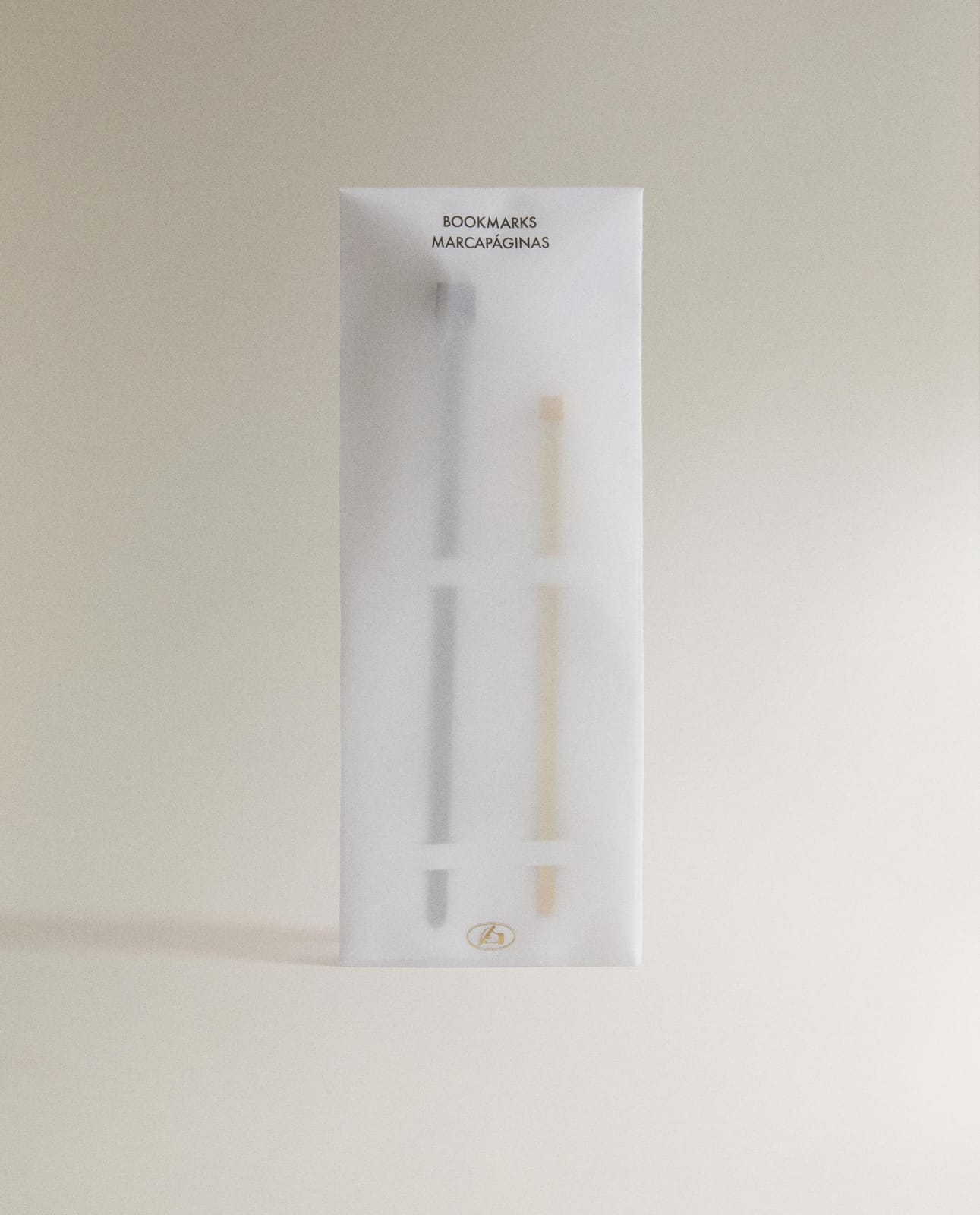 ZARA HOME НАБОР МЕТАЛЛИЧЕСКИХ ЗАКЛАДОК (2 ШТ.) ракурс 3