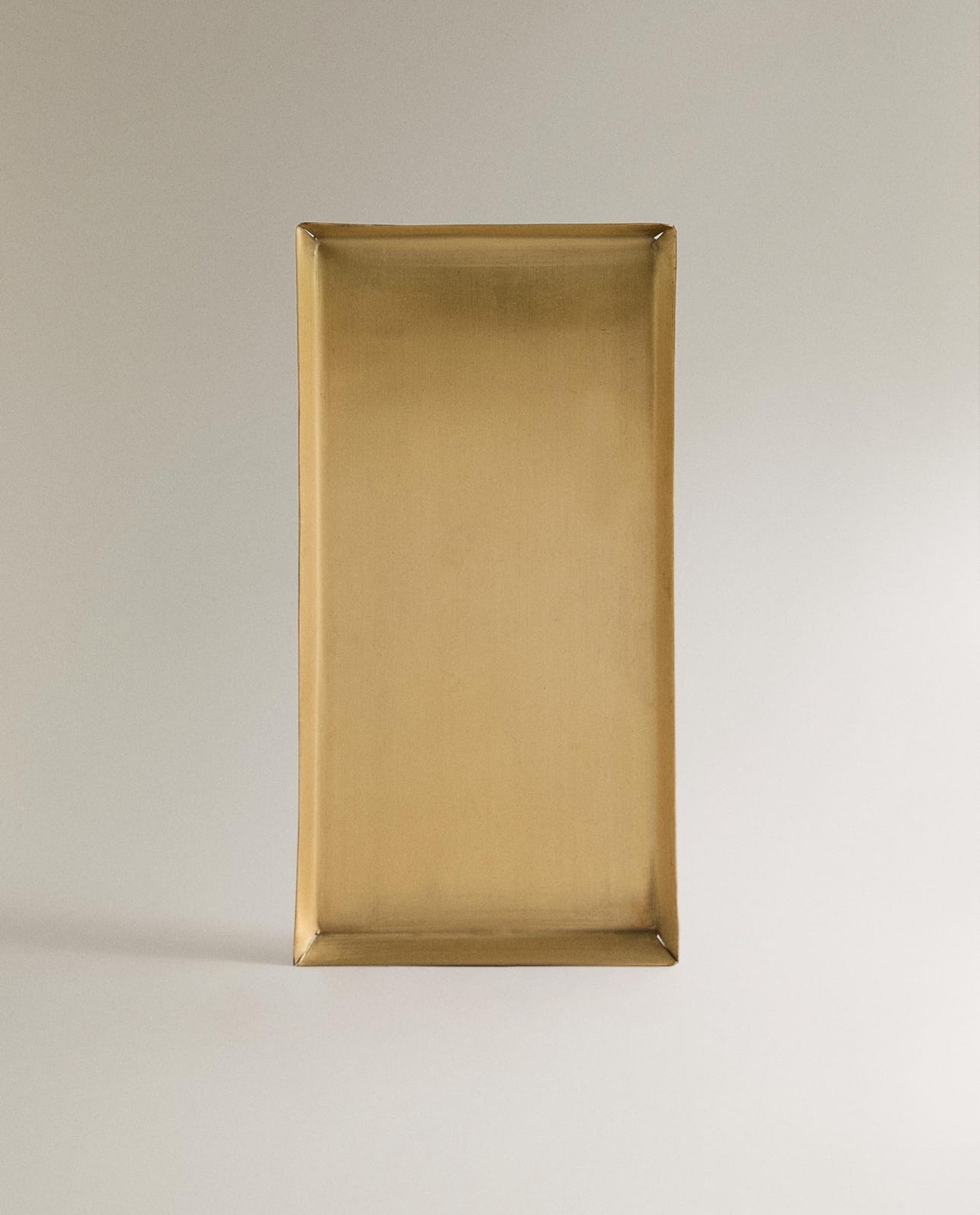 Подставка декоративная ZARA HOME декоративный поднос из латуни ZŁOTY 0.5 x 19.5 x 9.5 см