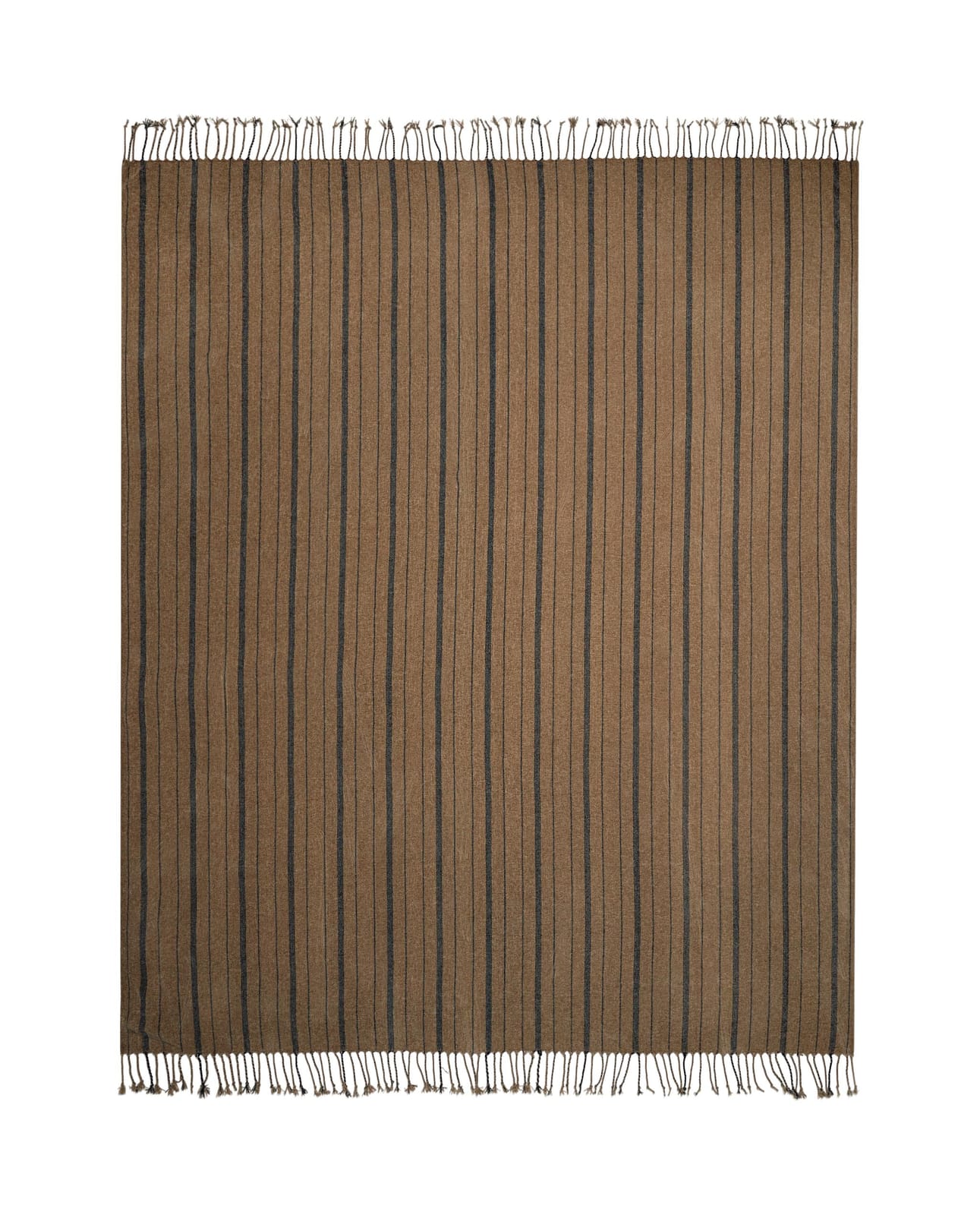 ZARA HOME ШЕНИЛЛОВЫЙ ПЛЕД В ПОЛОСКУ ракурс 6