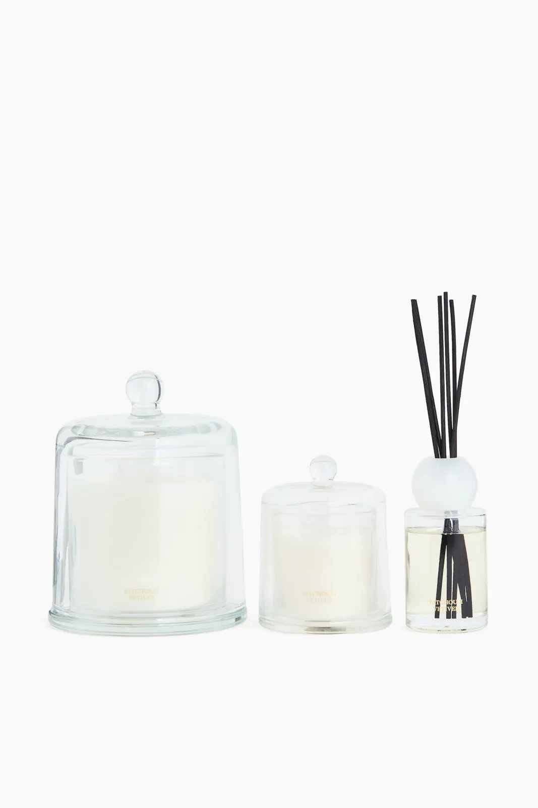 Аромадиффузор с палочками H&M - аромат Patchouli Vetiver, 100 мл - 1325253001 ракурс 3