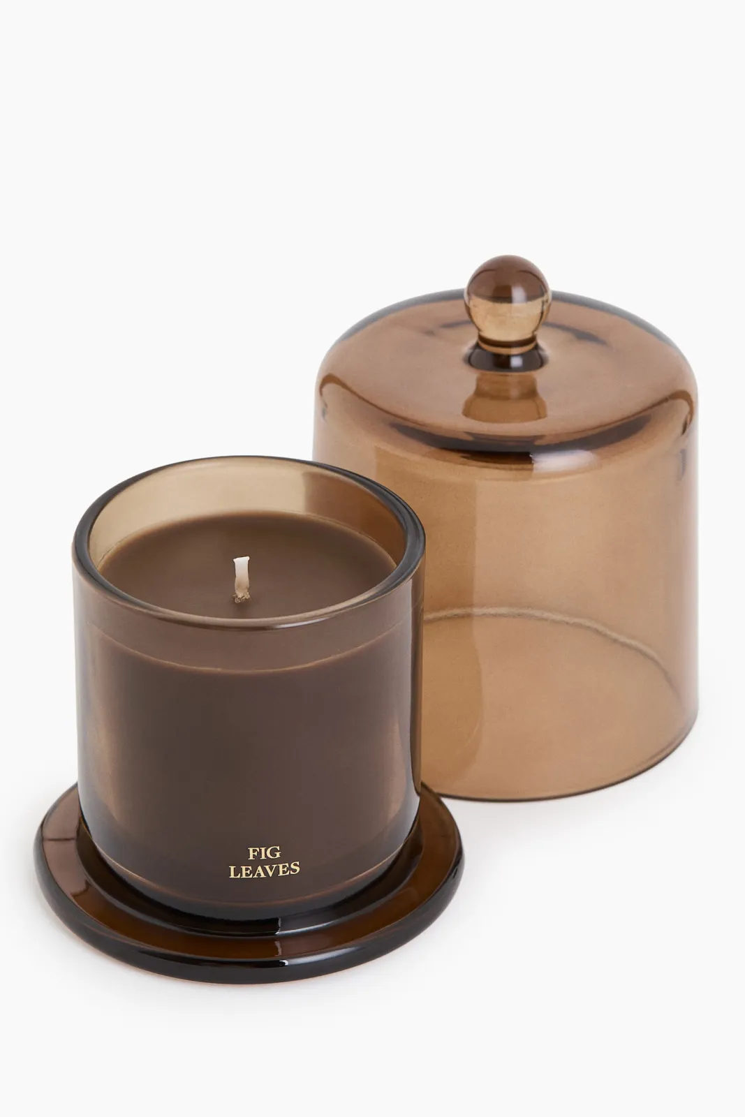 Ароматическая свеча под абажуром H&M - аромат Fig Leaves, время горения 25 часов, 150 г - 1325252004 ракурс 2