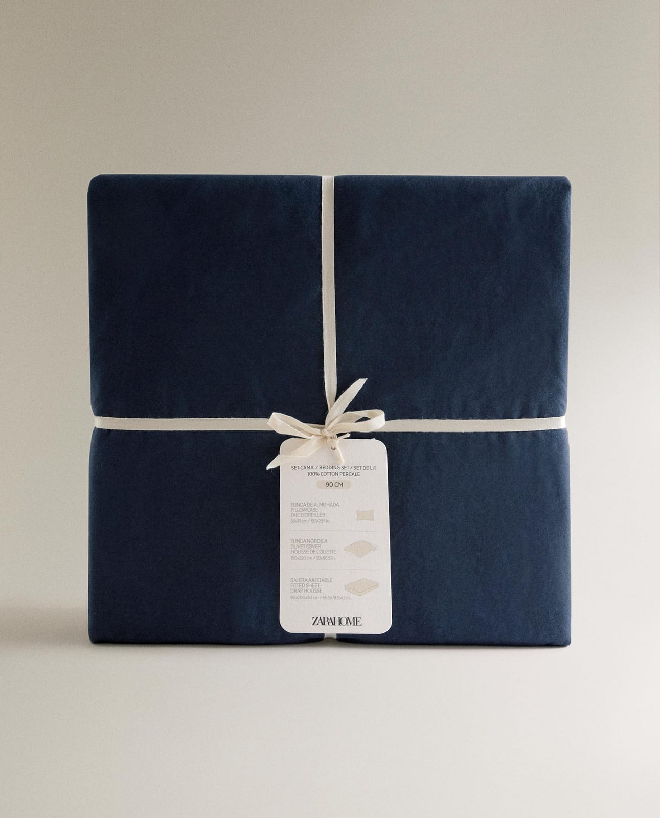 ZARA HOME Двусторонний комплект постельного белья из перкаля (200 нитей) ракурс 8