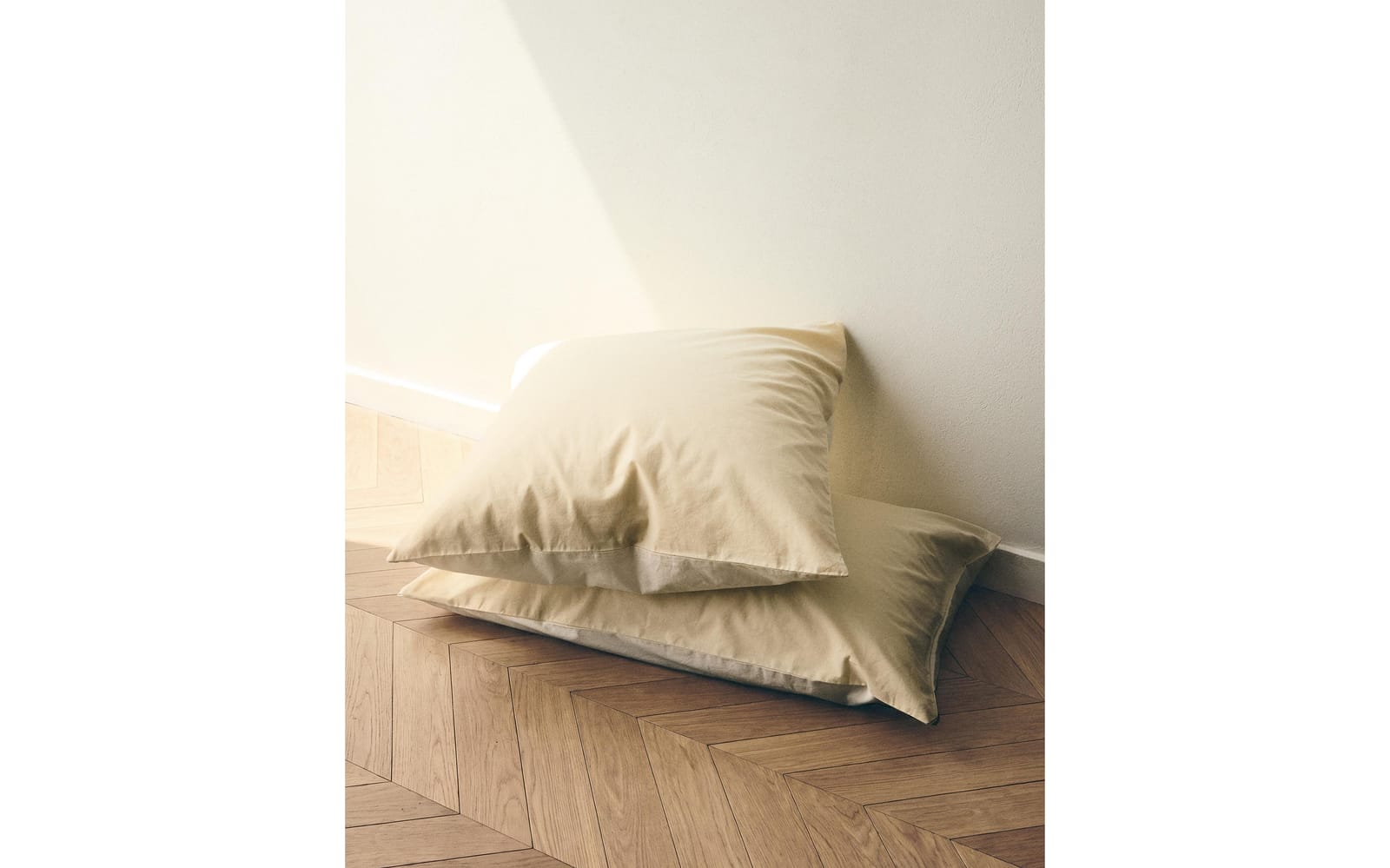 ZARA HOME Двусторонняя наволочка для подушки из перкаля ракурс 8