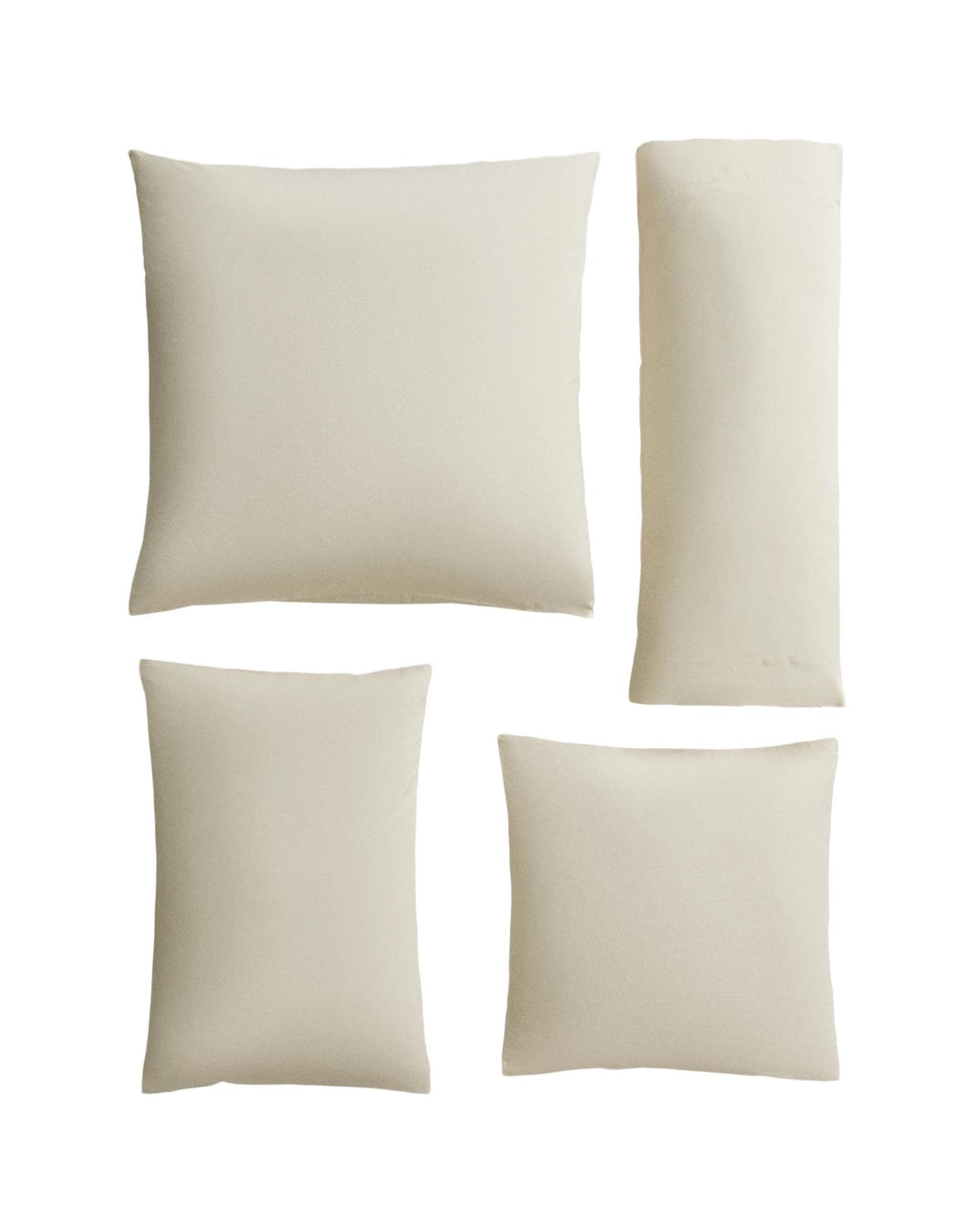 ZARA HOME Двусторонняя наволочка для подушки из перкаля ракурс 2