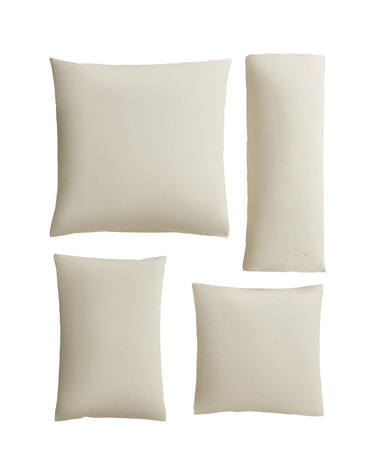 ZARA HOME Двусторонняя наволочка для подушки из перкаля ракурс 7