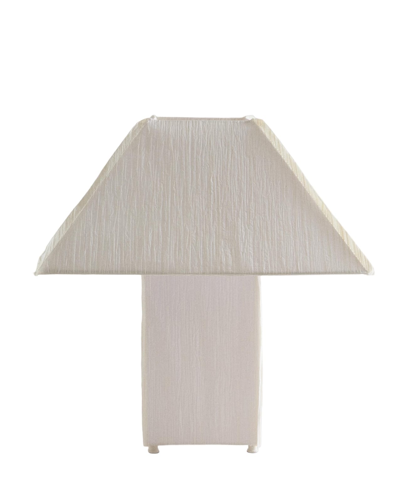 ZARA HOME НАСТОЛЬНАЯ ЛАМПА ИЗ БУМАГИ ракурс 3
