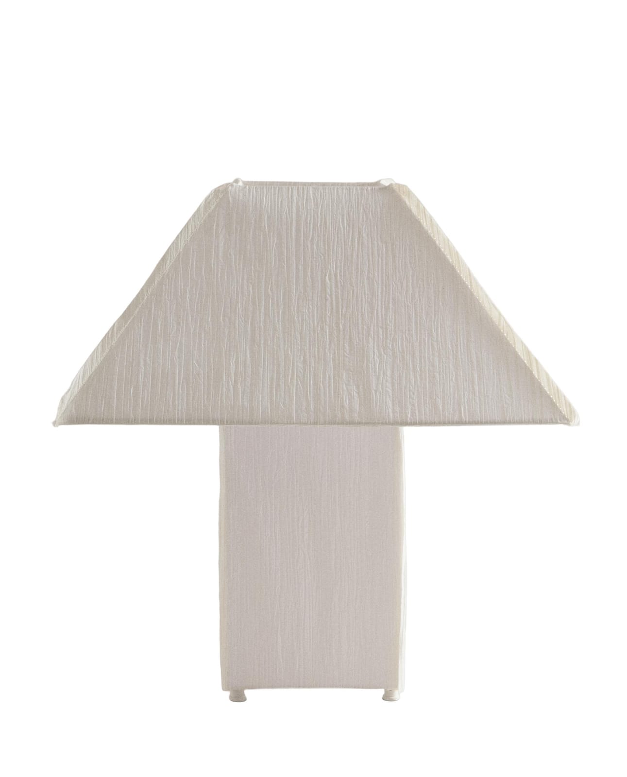 ZARA HOME НАСТОЛЬНАЯ ЛАМПА ИЗ БУМАГИ ракурс 4